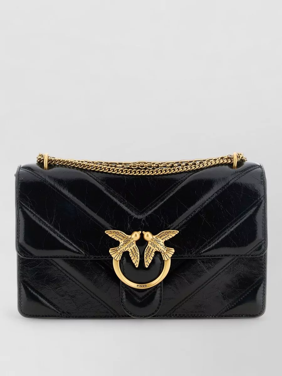 Pinko Love bag leather shoulder bag