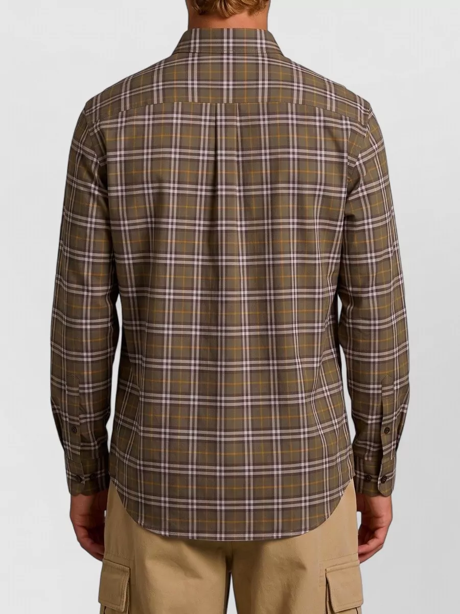 Burberry Check Cotton Relaxed-Fit Shirt