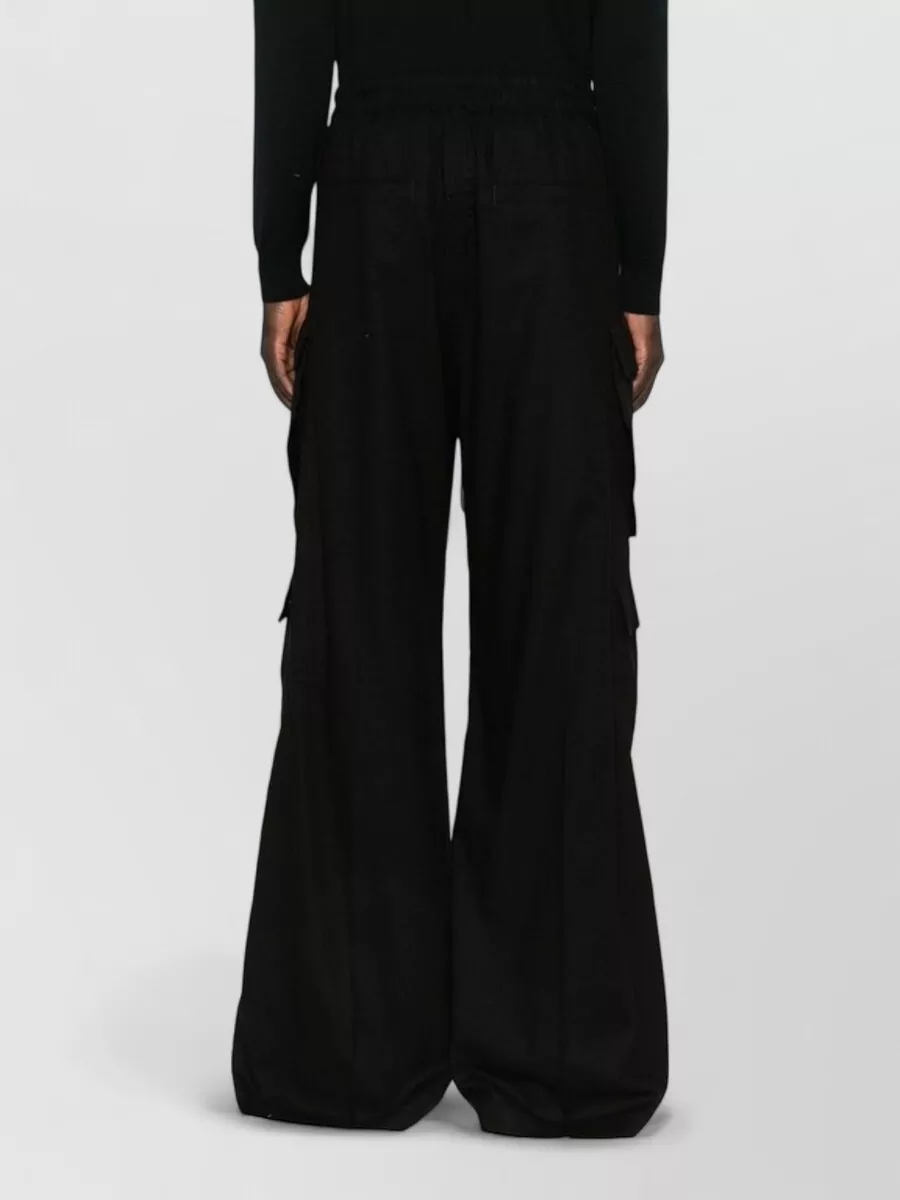 Rick Owens Wide Leg Cargo Pants Bela Style