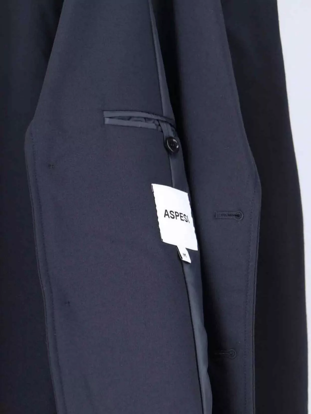 Aspesi Tailored Single-Breasted Blazer With Pockets