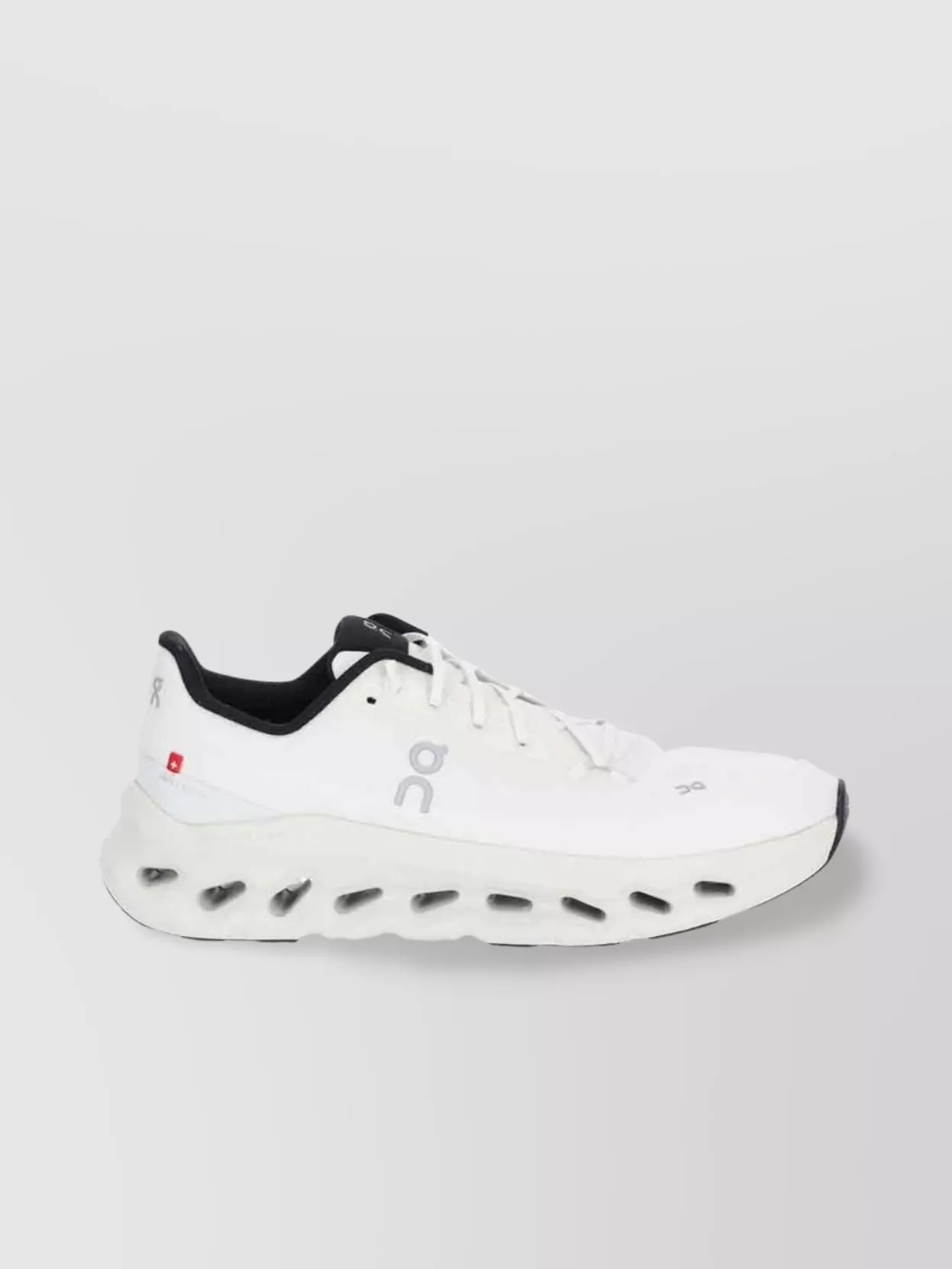 On Low Top Sneakers Perforated Upper