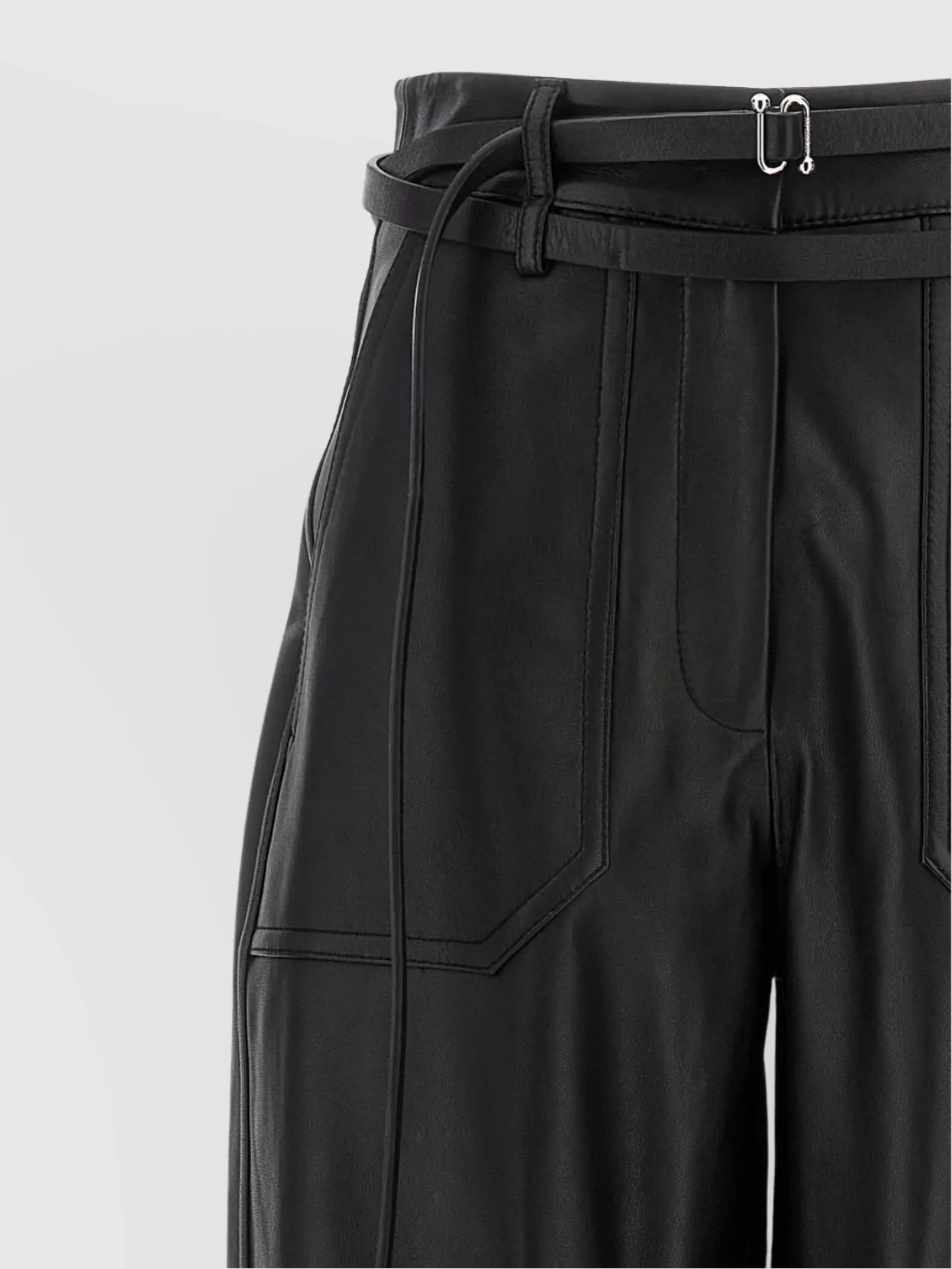 Sportmax 'Tailored High Waist Wide Leg Trousers'