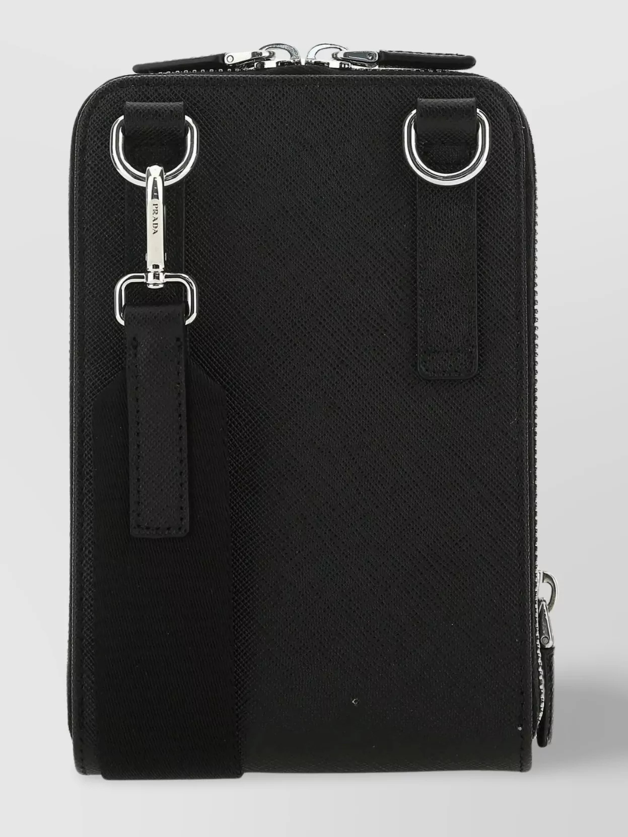 Shop Prada Leather Phone Case Strap Detachable