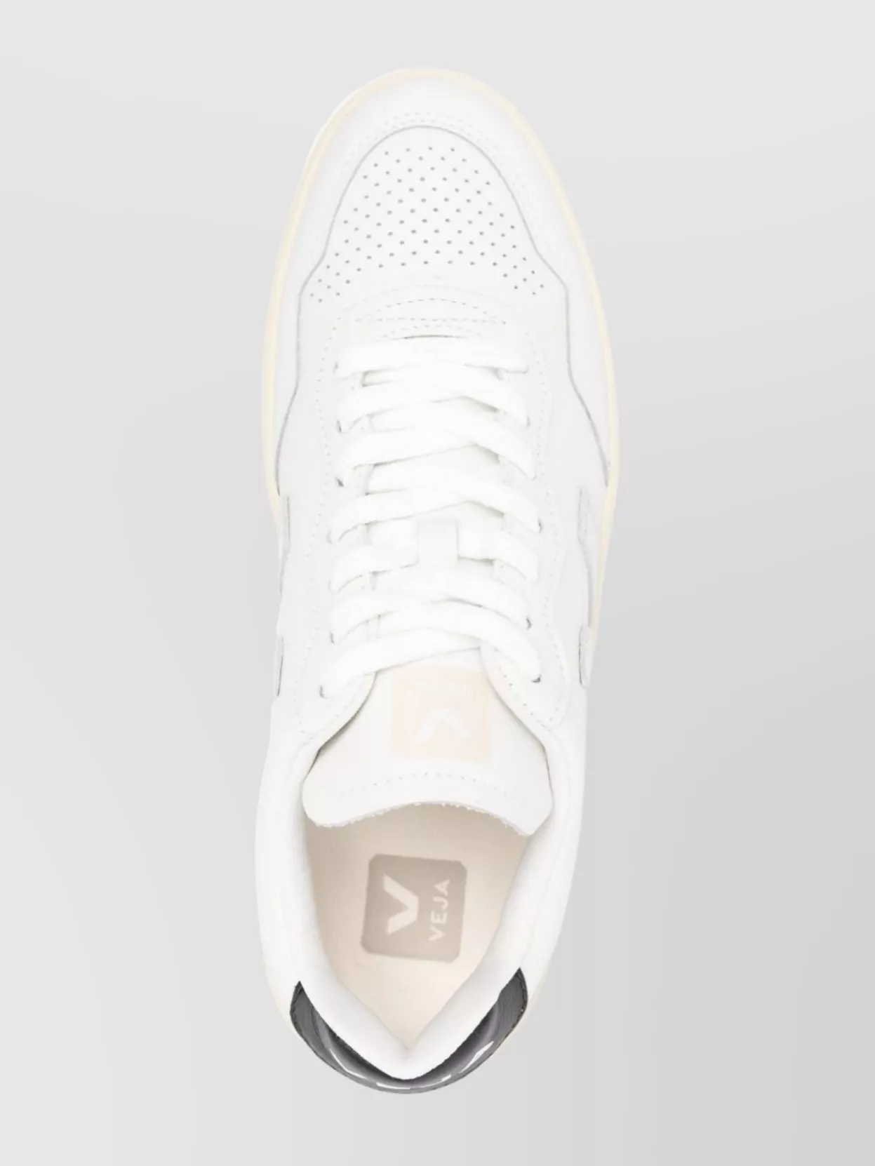 Veja V-90 Sneakers With Round Toe Design
