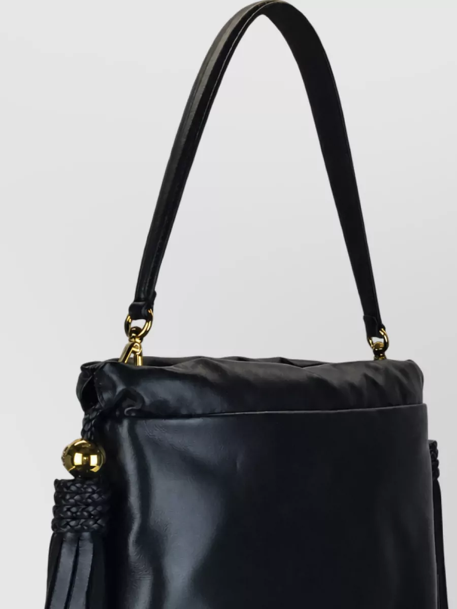Etro Kalispera Media Leather Shoulder Bag