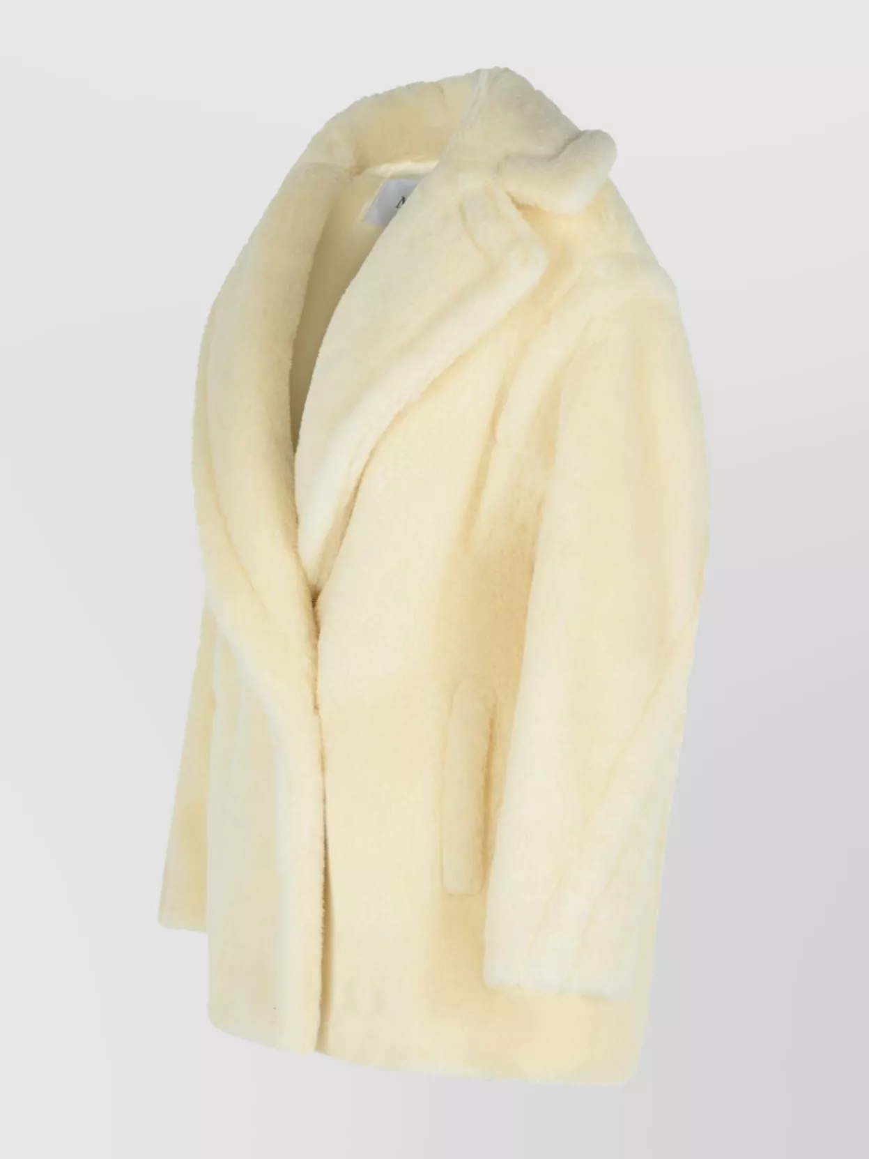 Max Mara Alpaca Virgin Wool Double Breasted Jacket