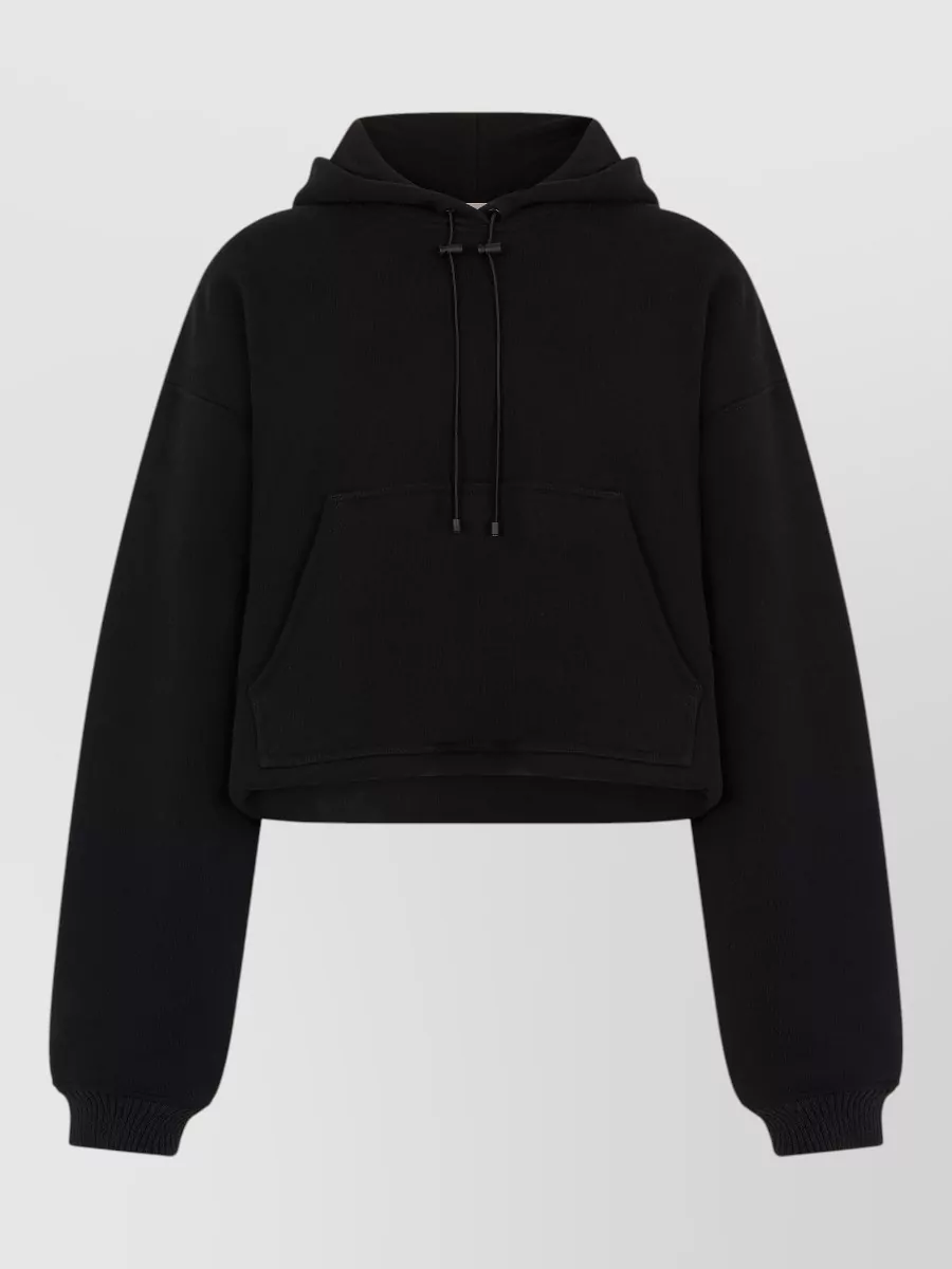 The Mannei cotton cropped hoodie