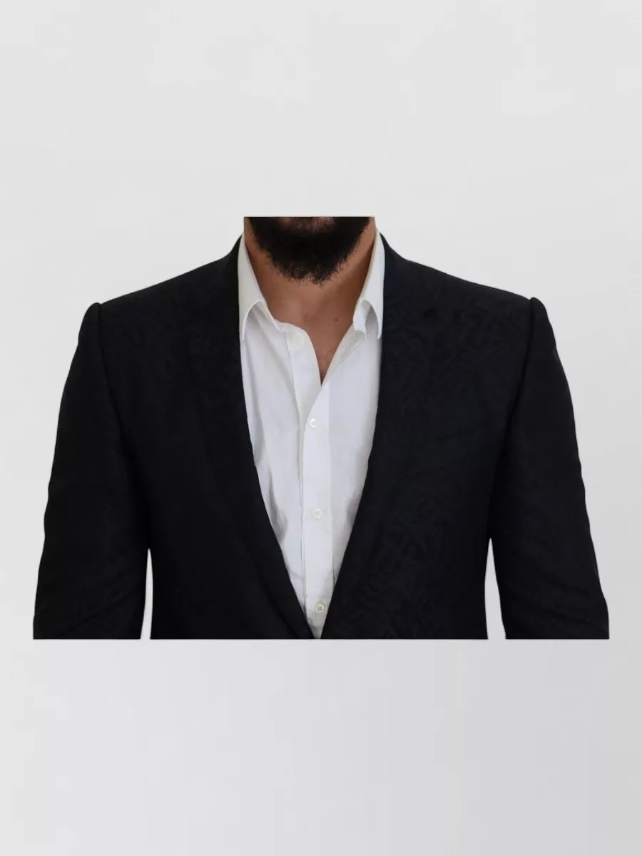 Dolce&Gabbana Silk Wool Slim-Fit Suit