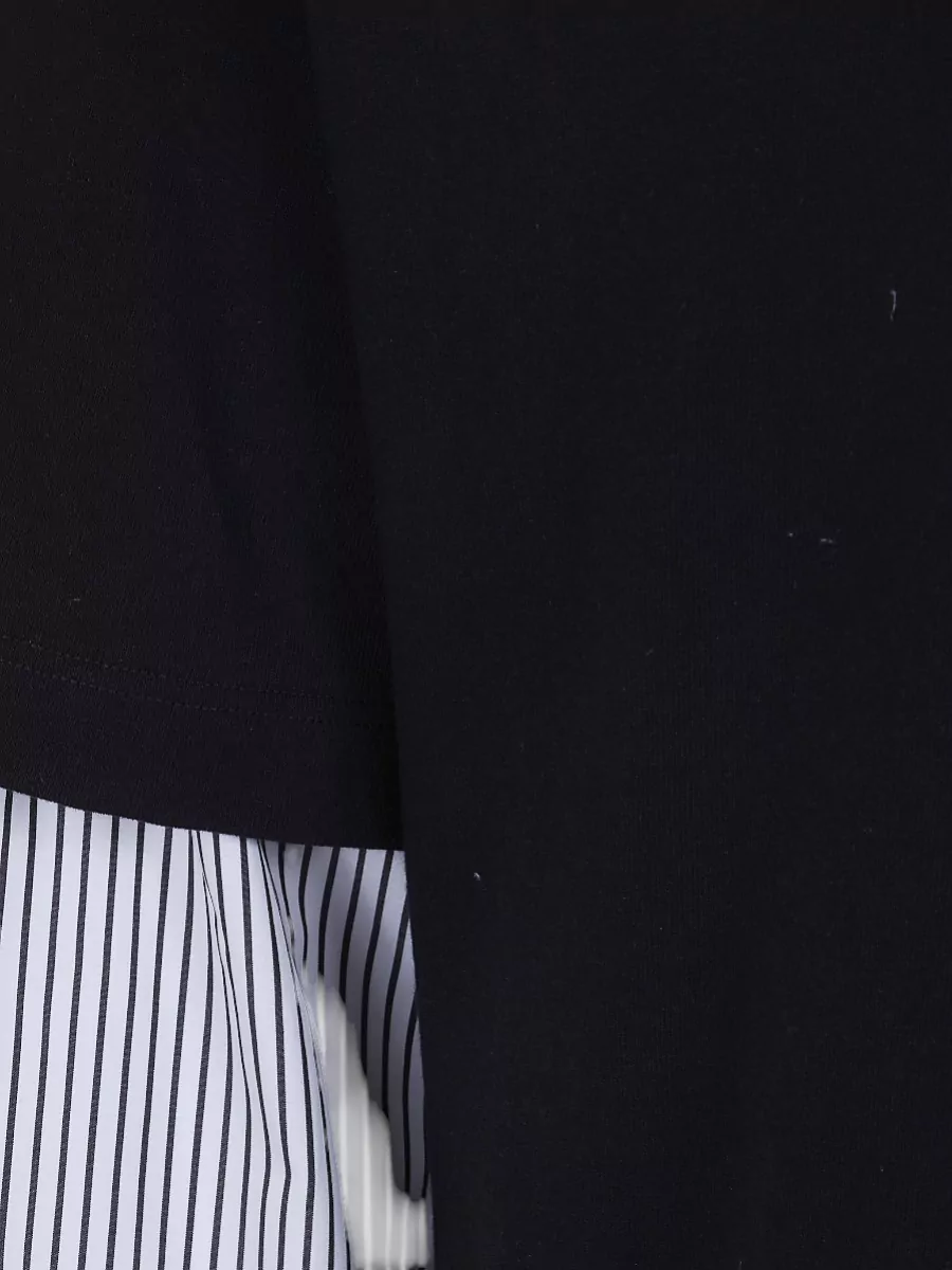 Jil Sander Layered Crew Neck Long Sleeve T Shirt