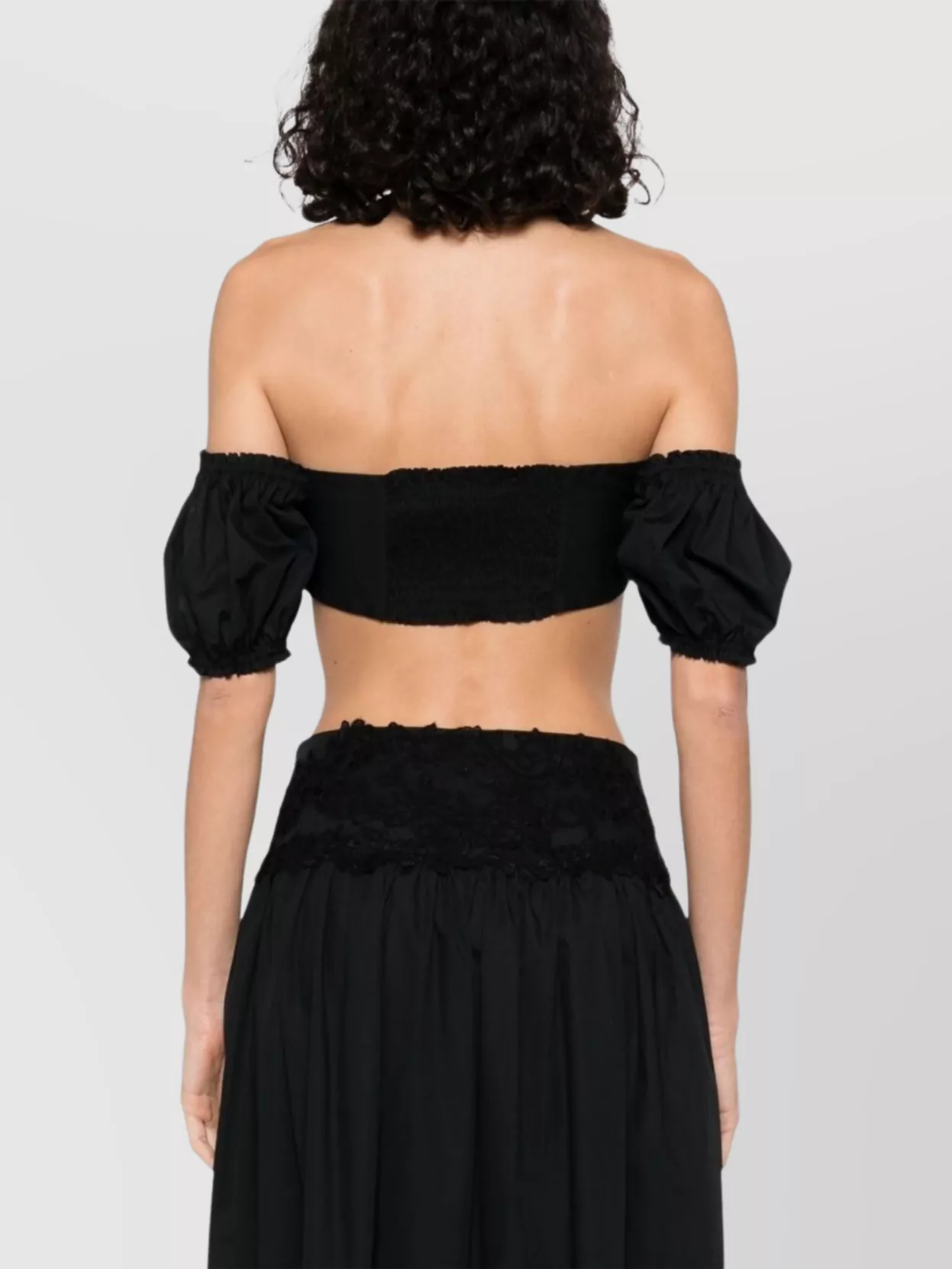 Ermanno Scervino Lace Detail Cotton Top