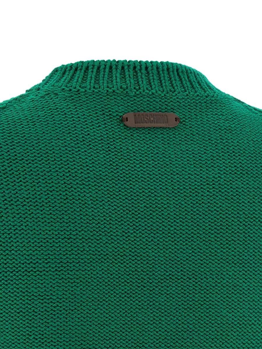 Moschino Virgin Wool Patterned Jumper