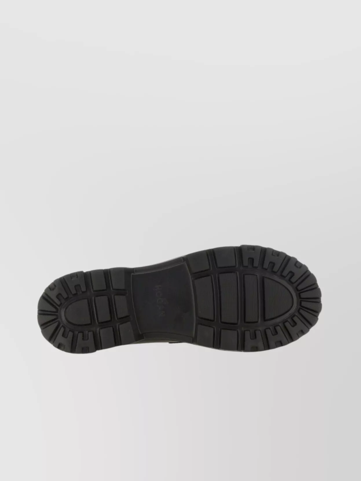 Hogan Chunky Sole Loafers Metal Buckle