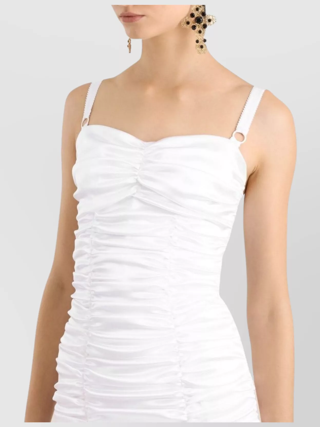 Dolce&Gabbana Knee Length Dress Adjustable Straps