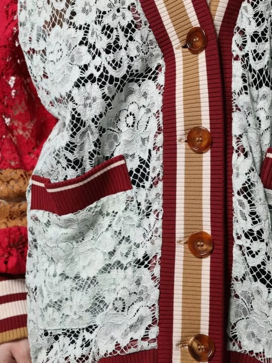 Dolce&Gabbana Floral Lace Cardigan