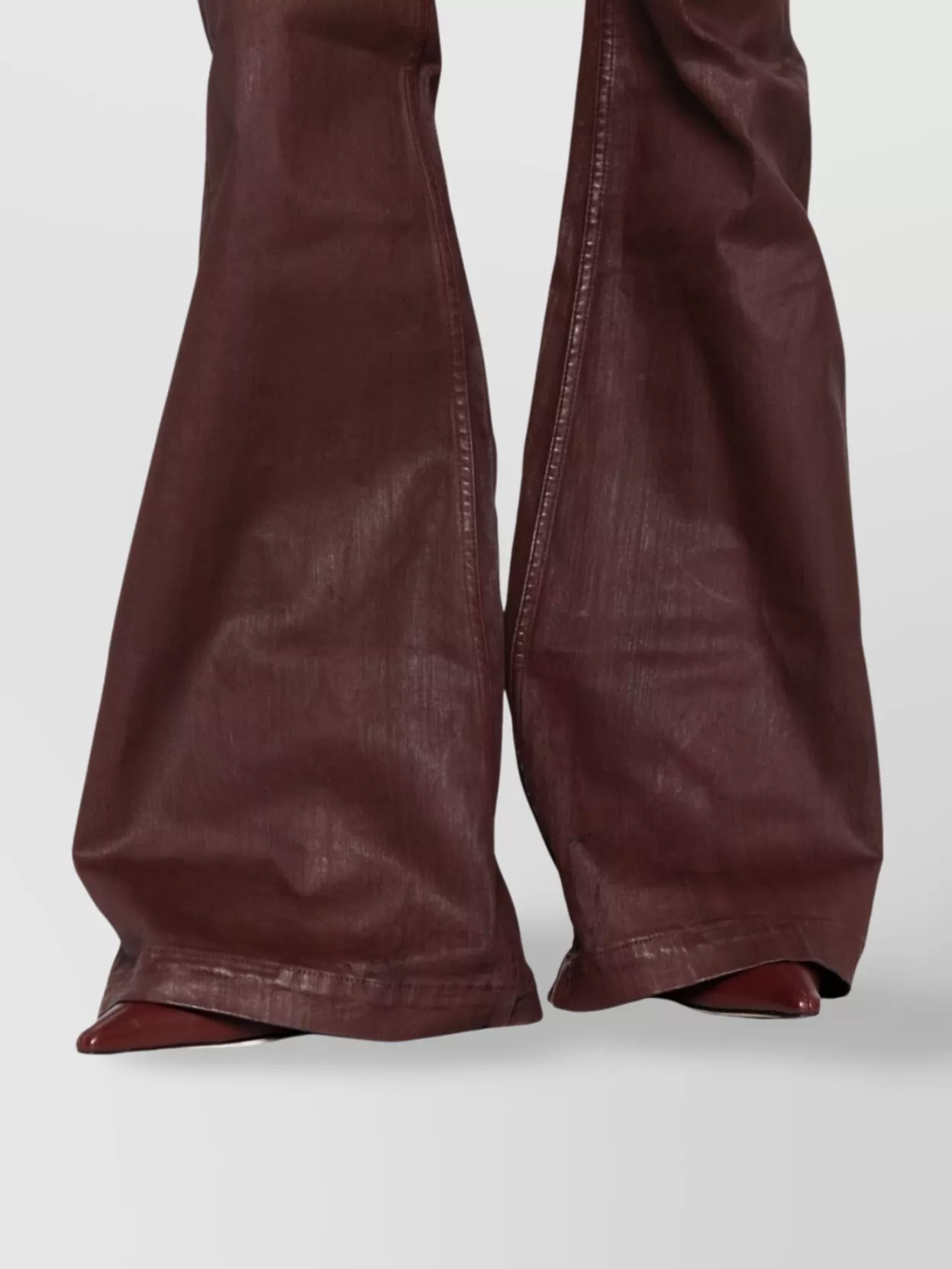 Rick Owens Drkshdw Flared Design Bootcut Denim Trousers