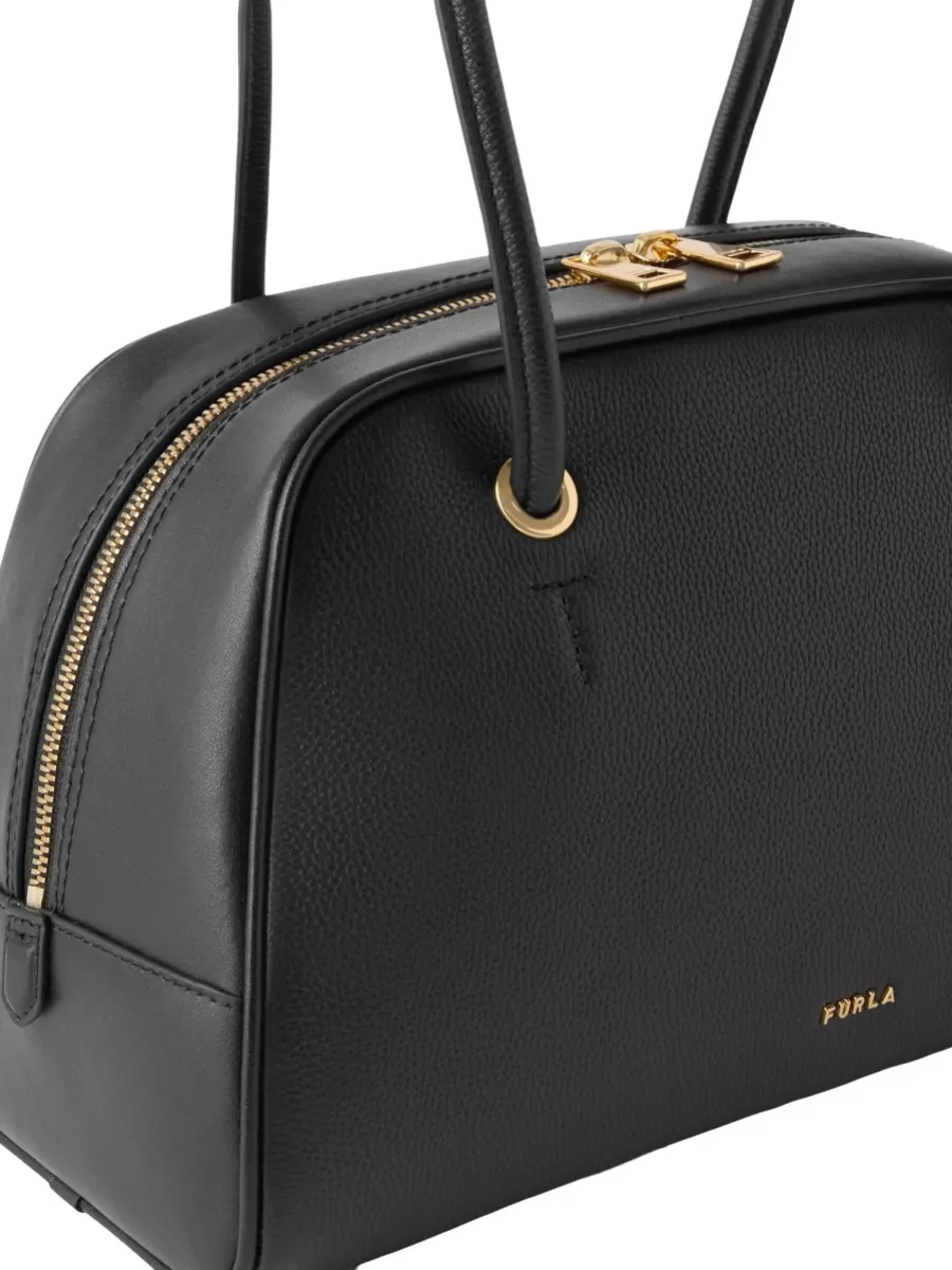 Furla Poppy M Leather Shoulder Bag