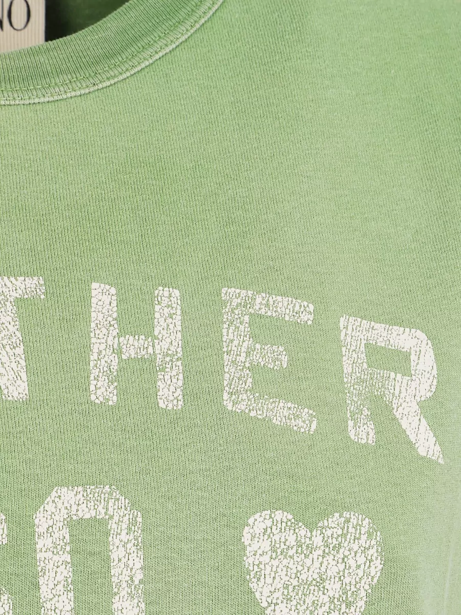 Valentino Garavani Cotton Jersey T Shirt Crew Neck Print