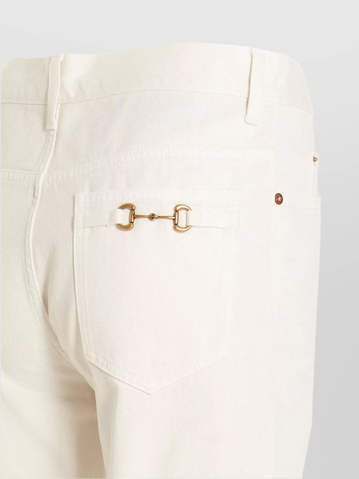 Gucci Clamp Pocket Detail Jeans With Belt Loops