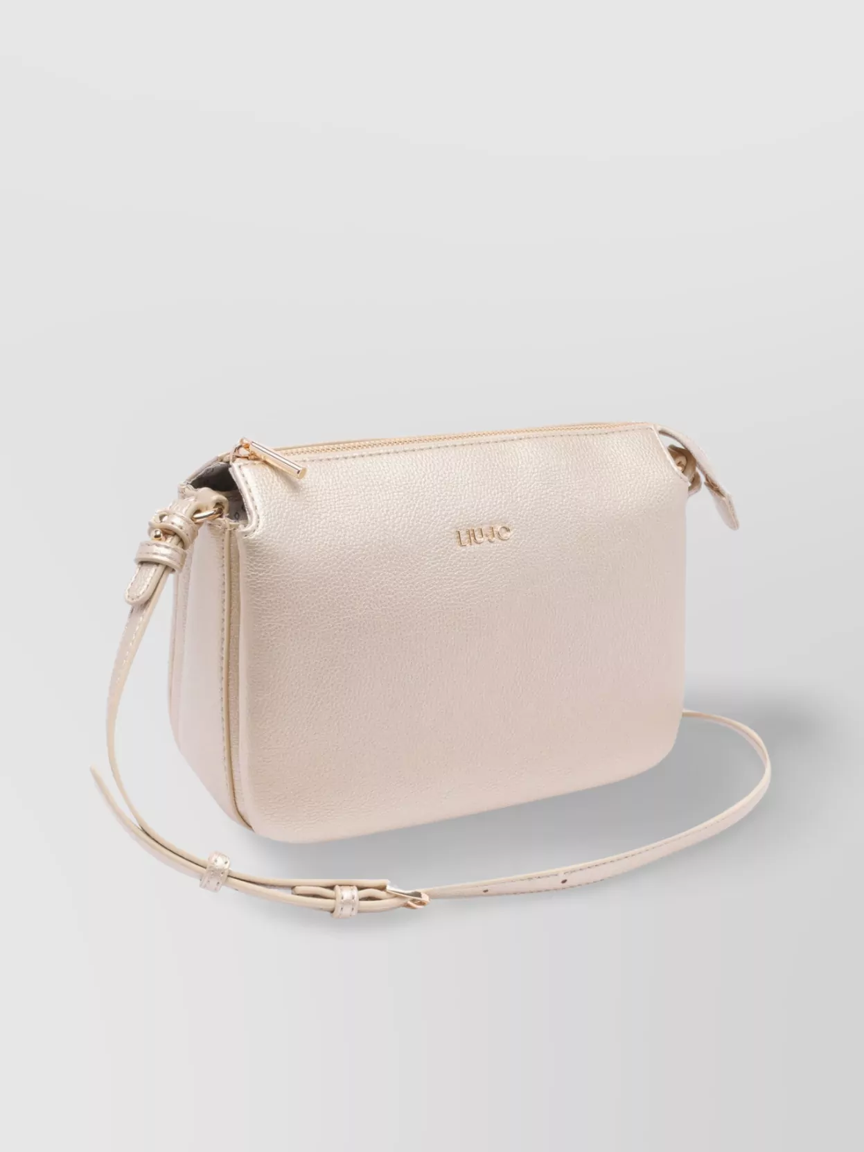 Liu •jo Textured Finish Shoulder Bag With Adjustable Strap
