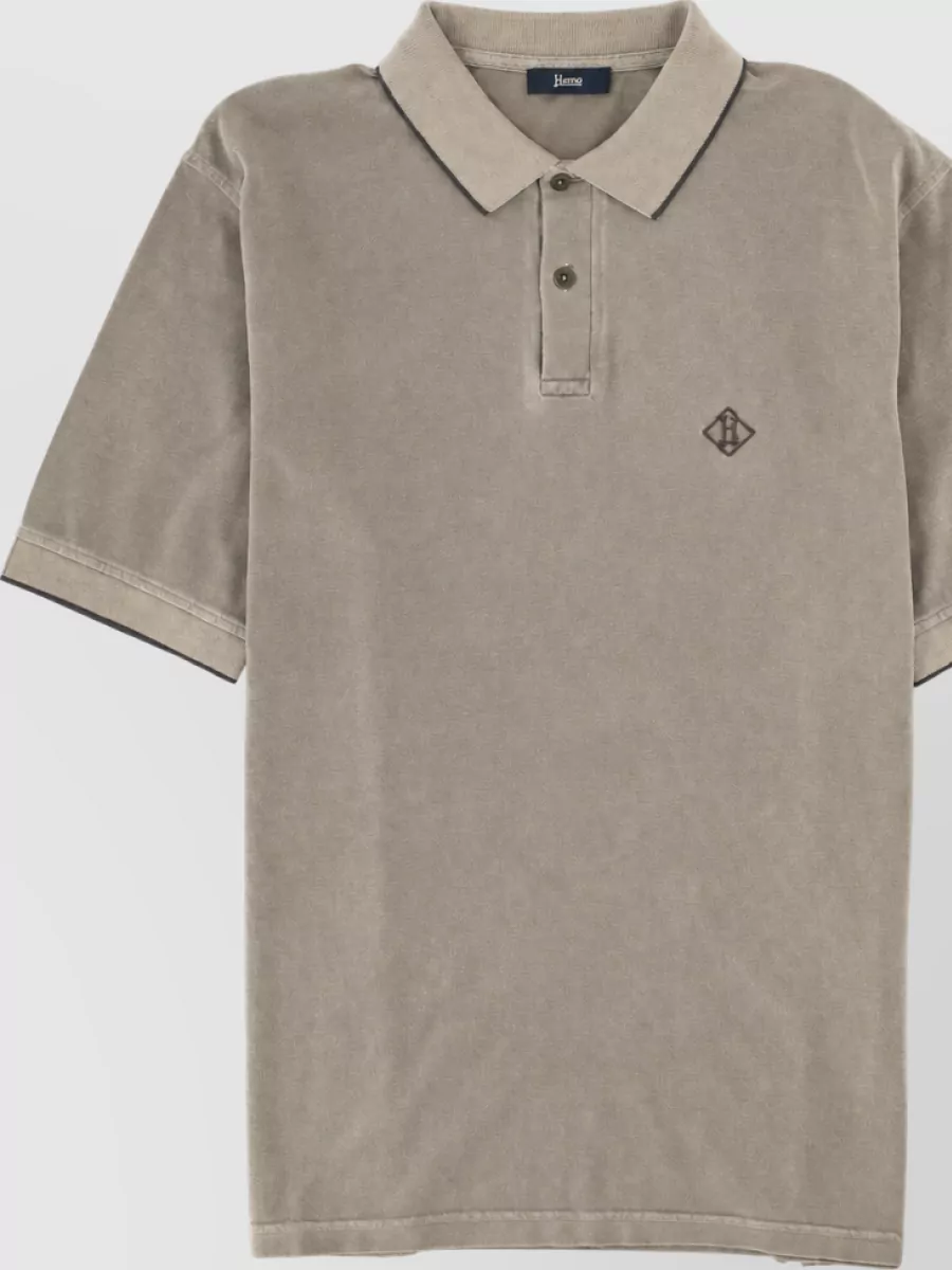 Herno Cotton Polo Shirt