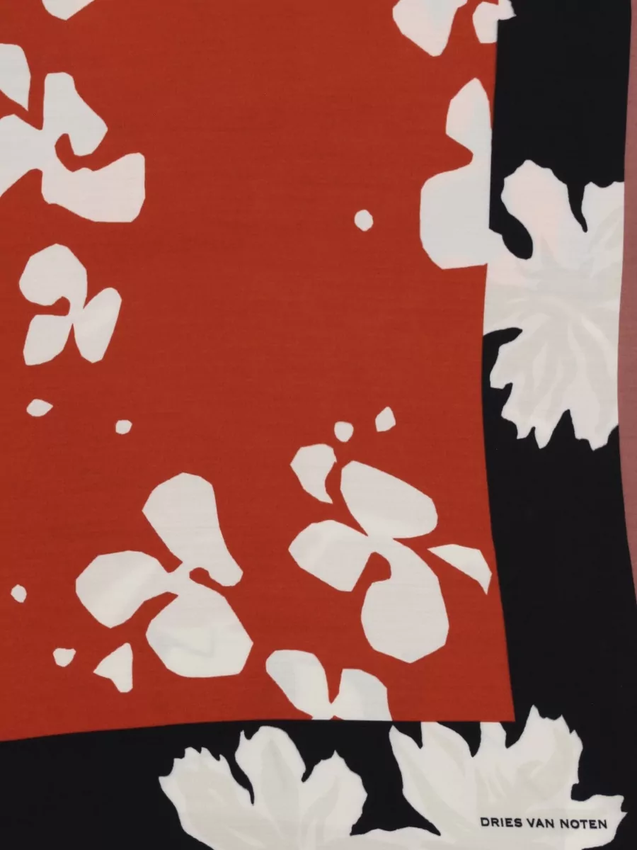 Dries Van Noten Printed Scarf