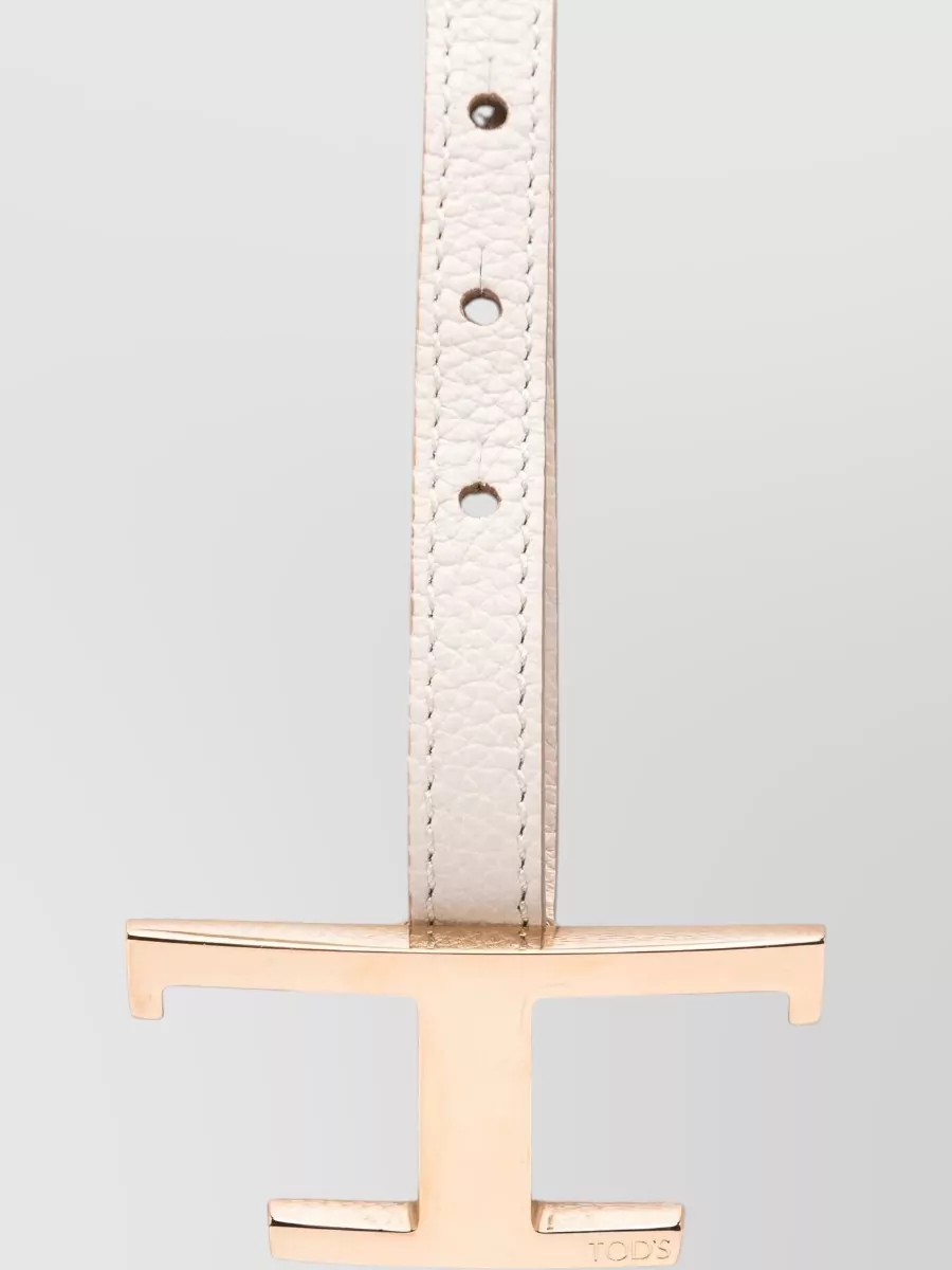 Tod's T Bucket Crossbody Bag Top Handle Strap