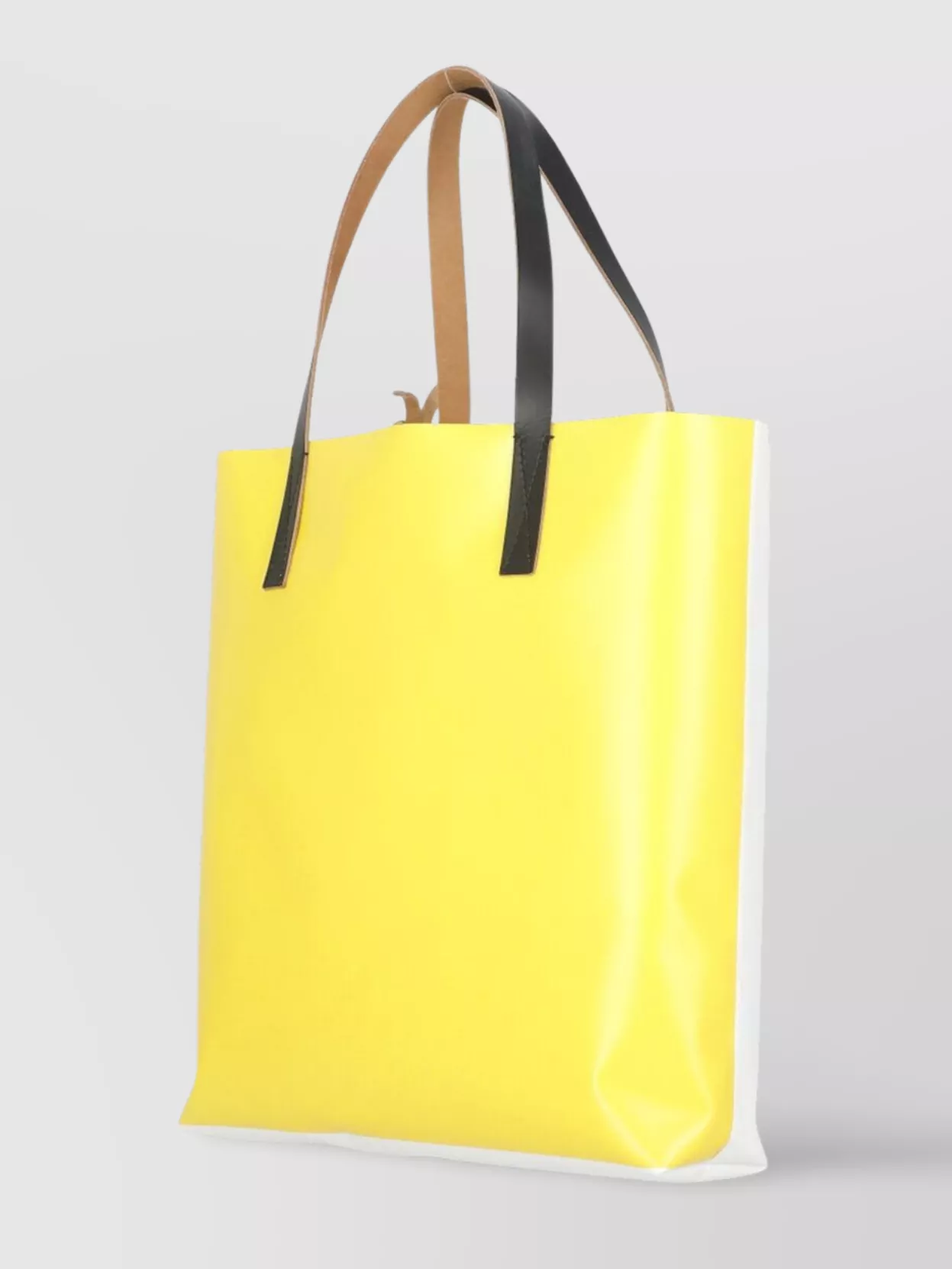 Marni Floral Print Shoulder Bag With Contrast Handles