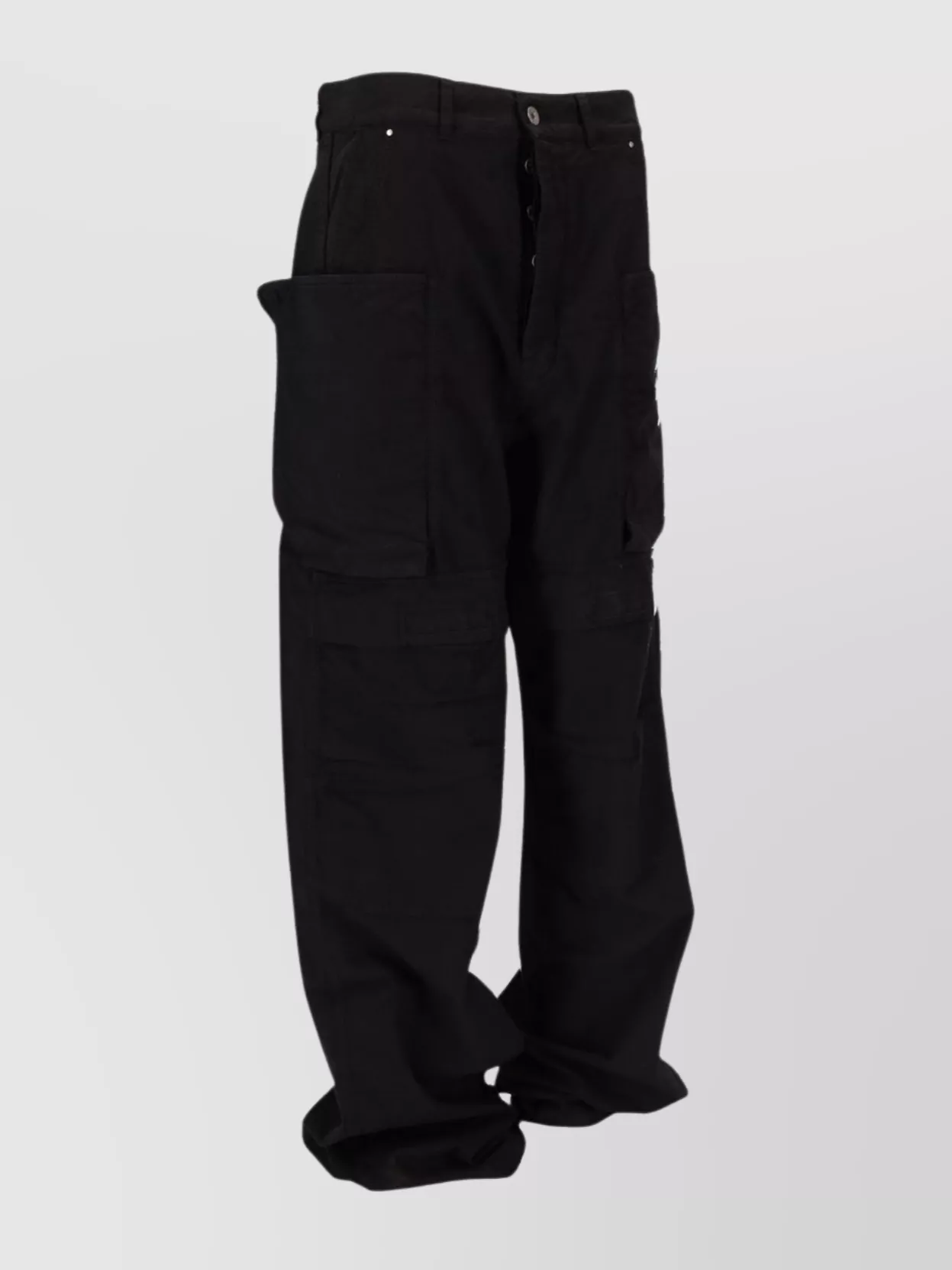 Rick Owens Cargo Trousers With Straight Leg Design