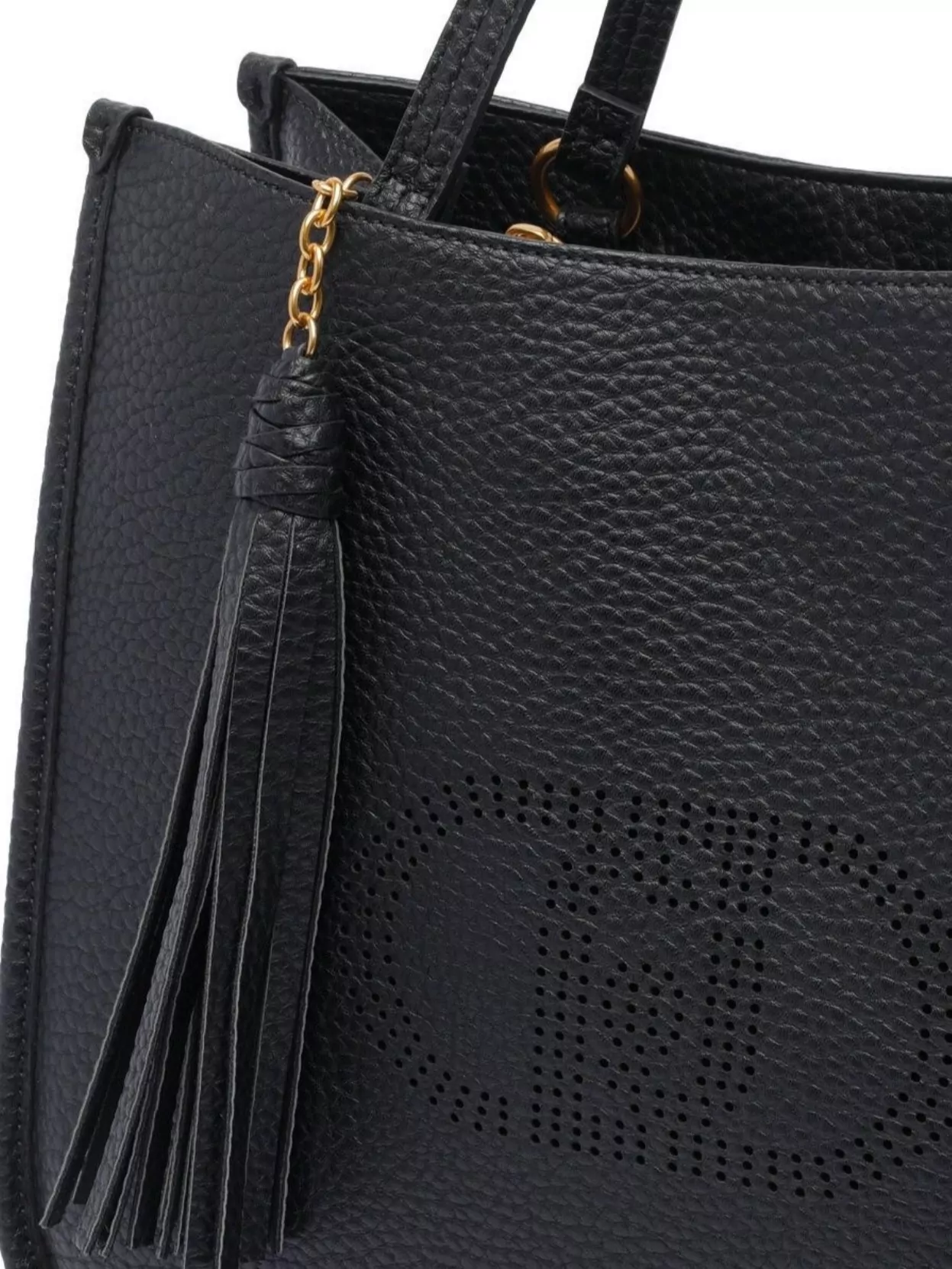 Liu •jo Double Handle Shoulder Bag With Tassel Detail