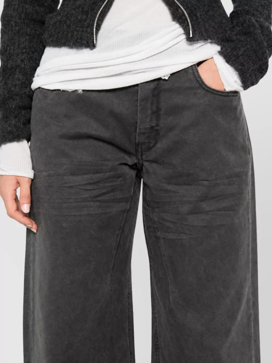 Rick Owens Drkshdw Mid-Rise Loose-Fit Denim Jeans