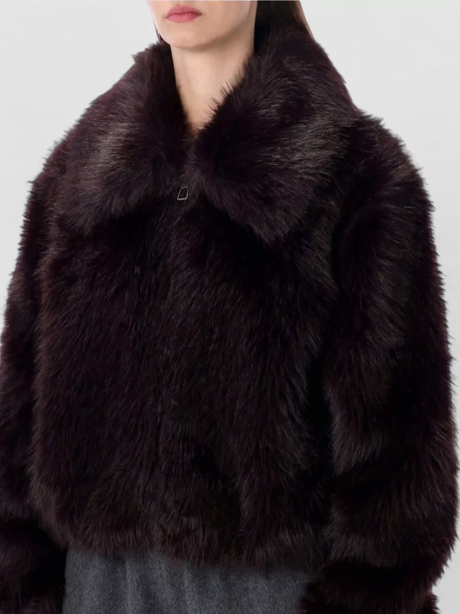 The Frankie Shop Faux Fur Jacket