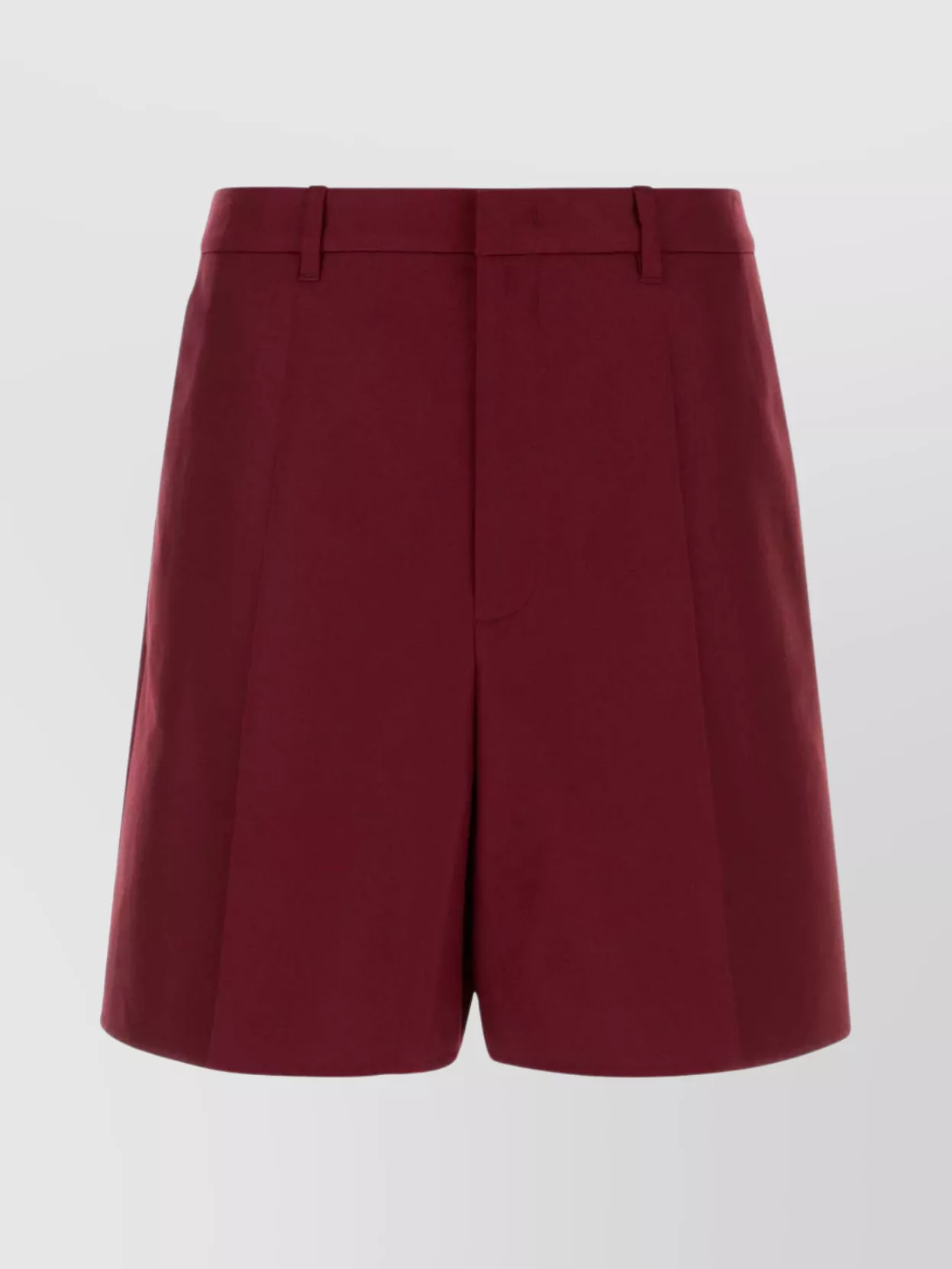 Shop Valentino Bermuda Shorts In Cotton