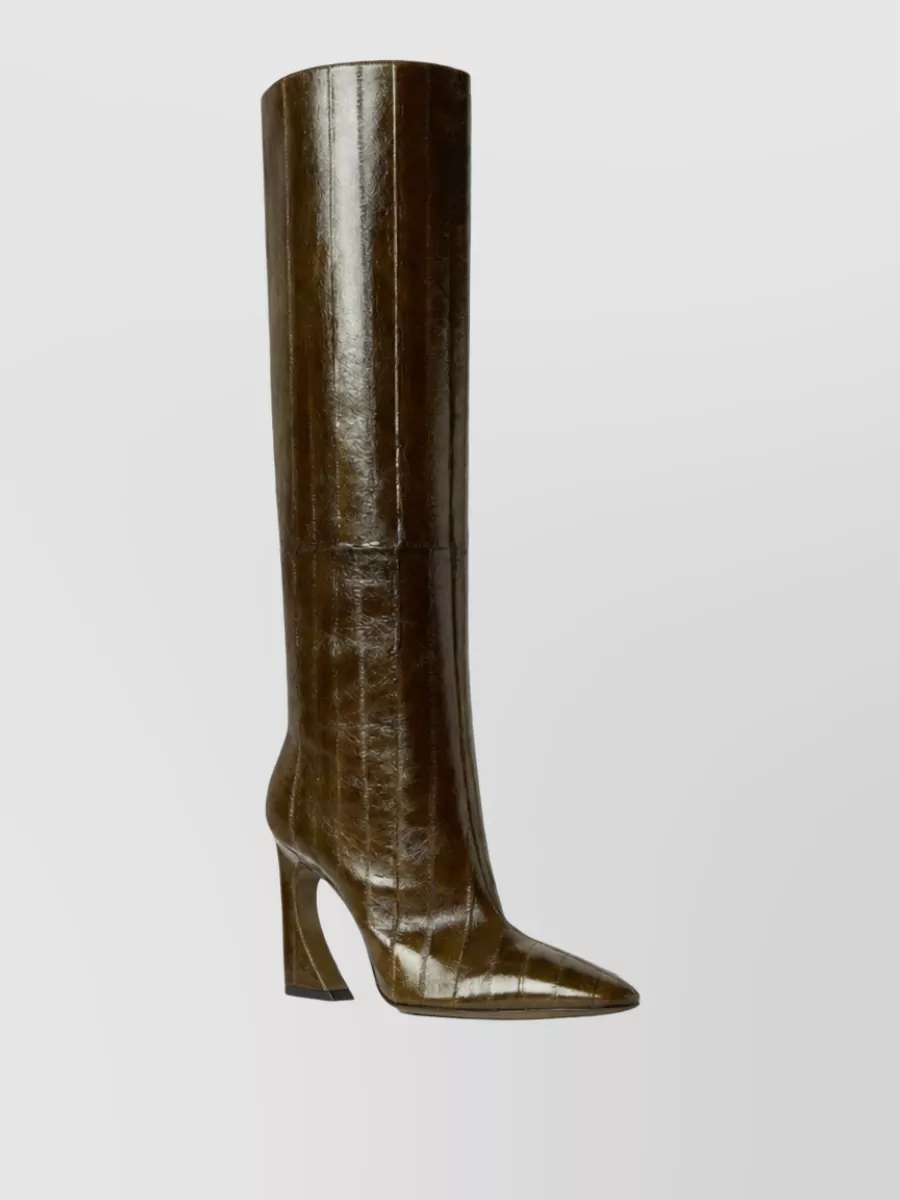 Fendi Hagfish Skin Boots