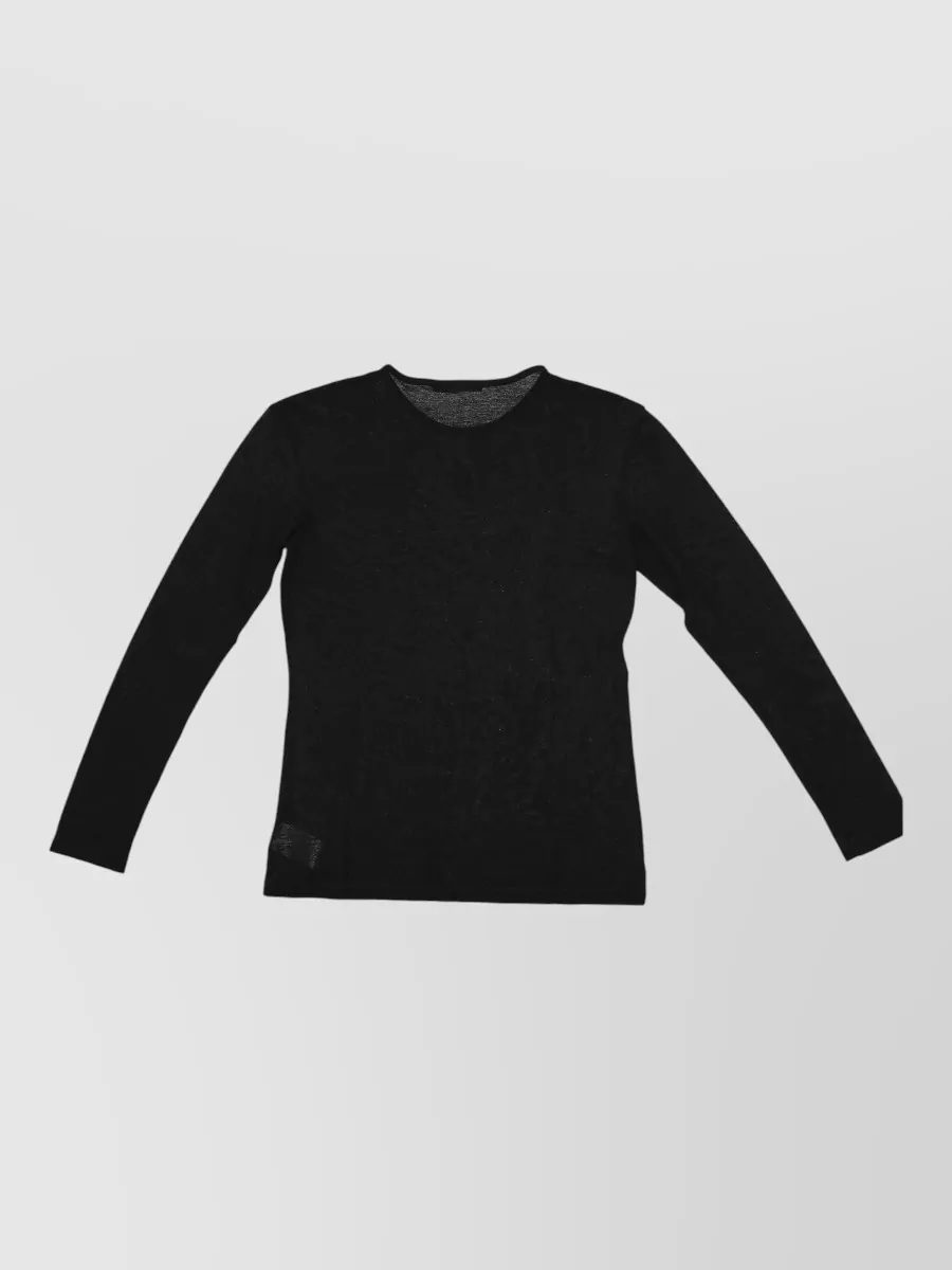 La Rose Ribbed Long-Sleeve T-Shirt