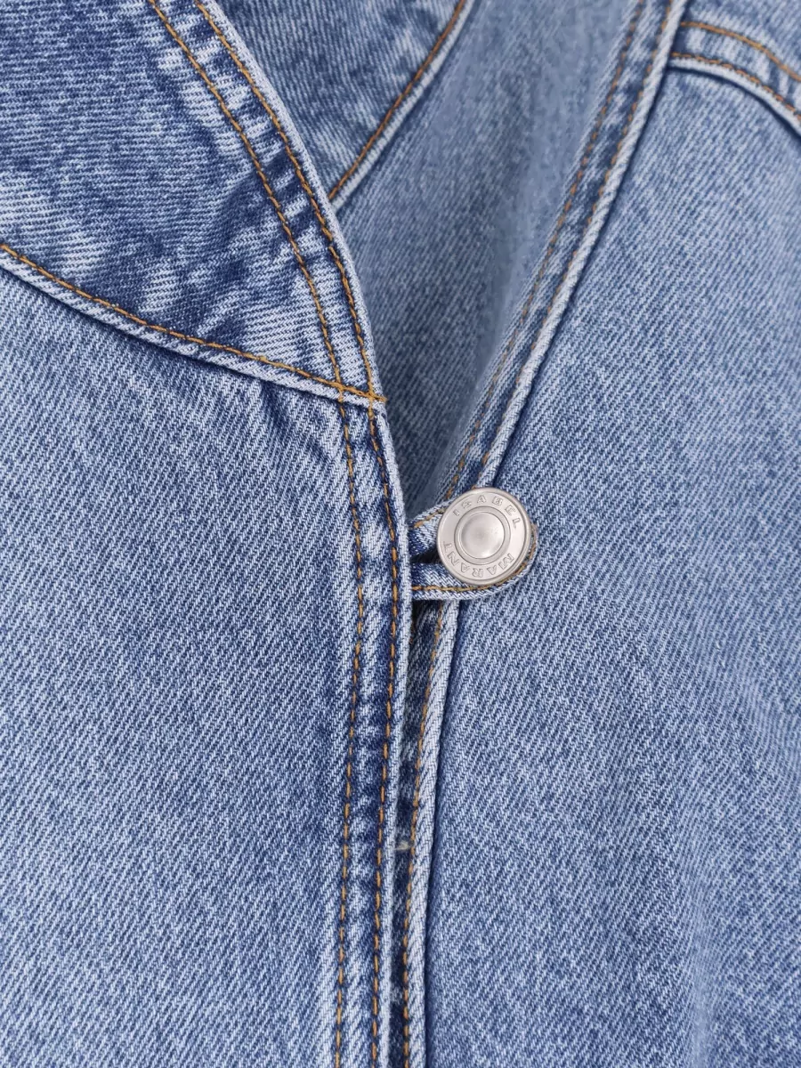 Isabel Marant Tailored Blazer Jacket Front Pockets Long Sleeves