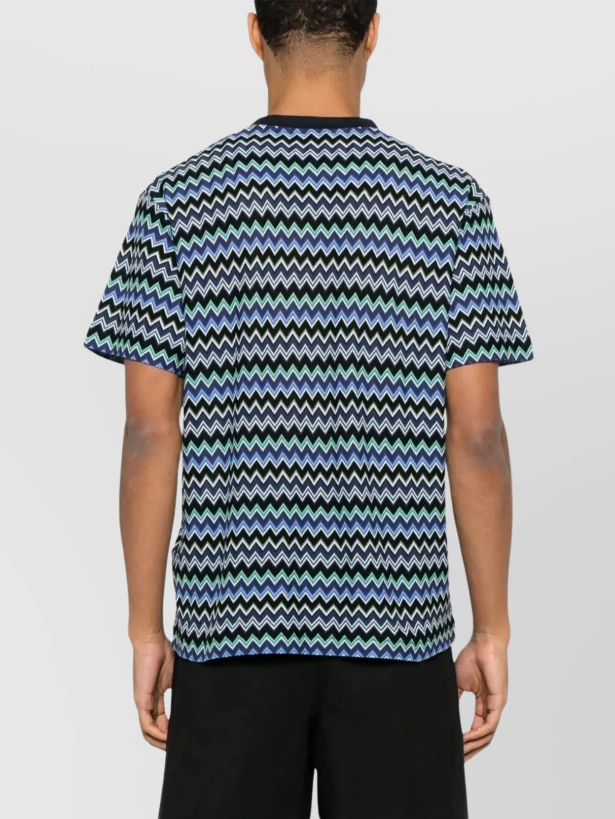 Missoni Chevron Zigzag Crew Neck T-Shirt