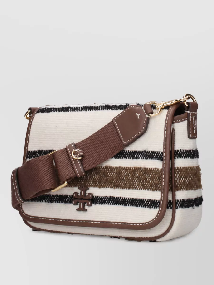 Tory Burch Thea Fabric Clutch Bag