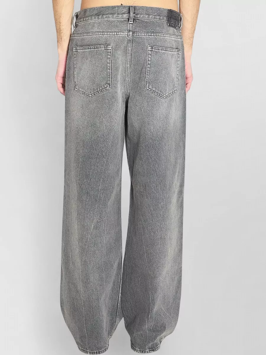 Golden Goose Journey Wide Leg Denim Trousers