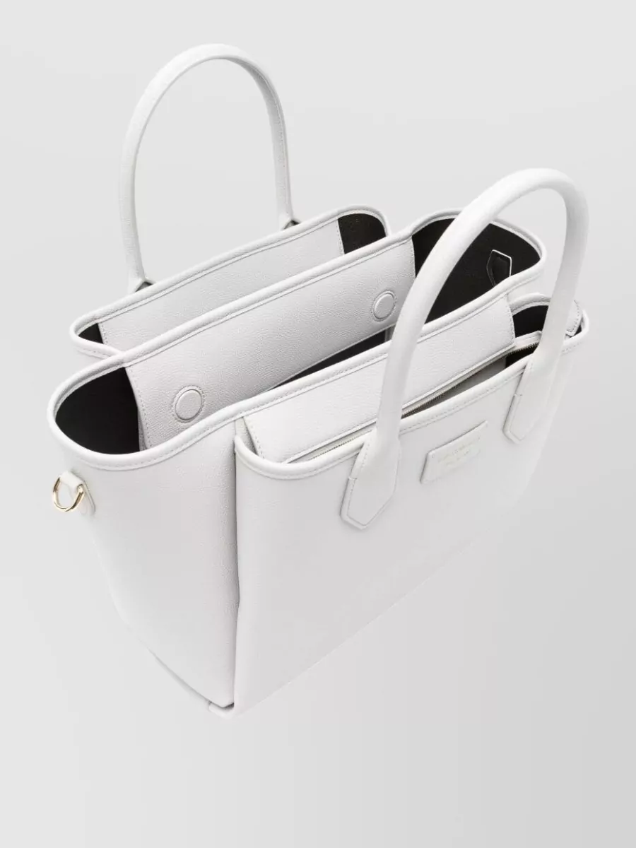 Emporio Armani Grained Shopping Bag