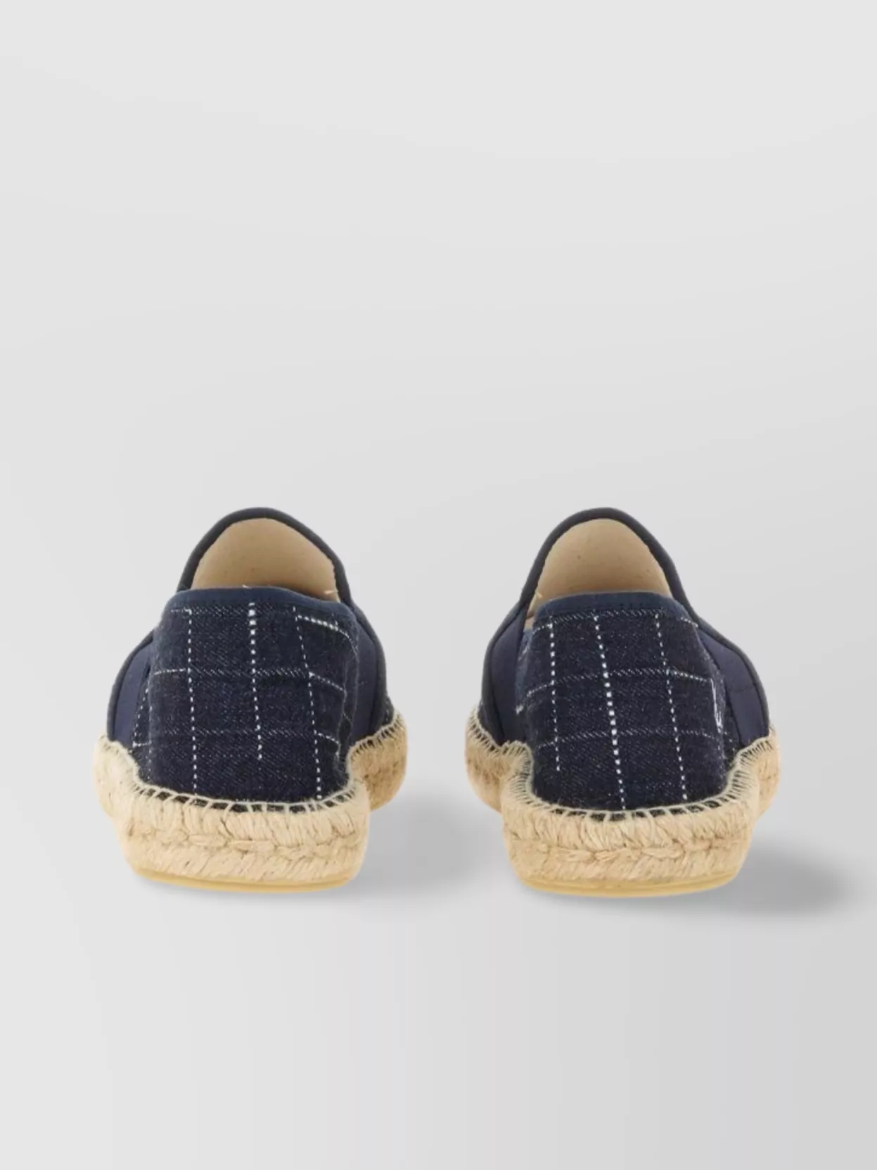 Kenzo Logo Embroidered Round Toe Espadrilles