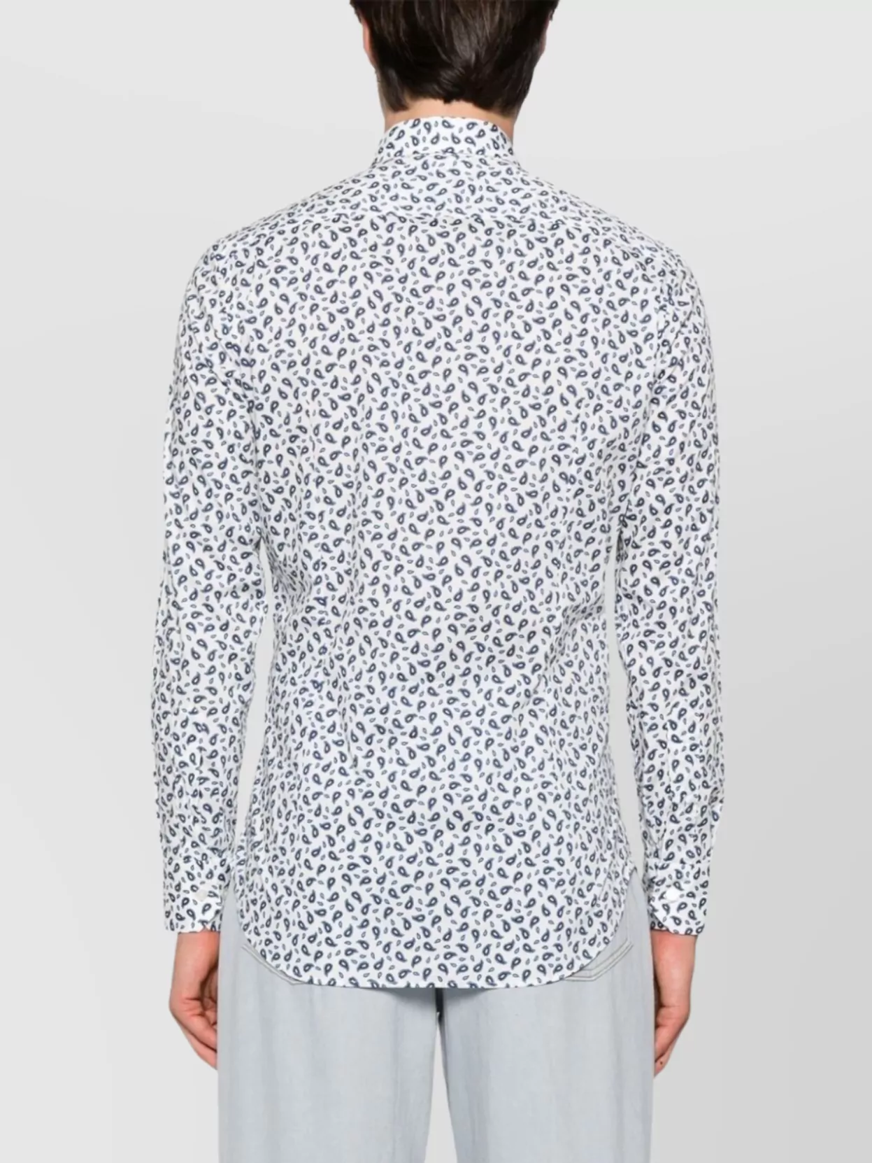 Etro Printed Collar Buttoned Cuffs Long Sleeves