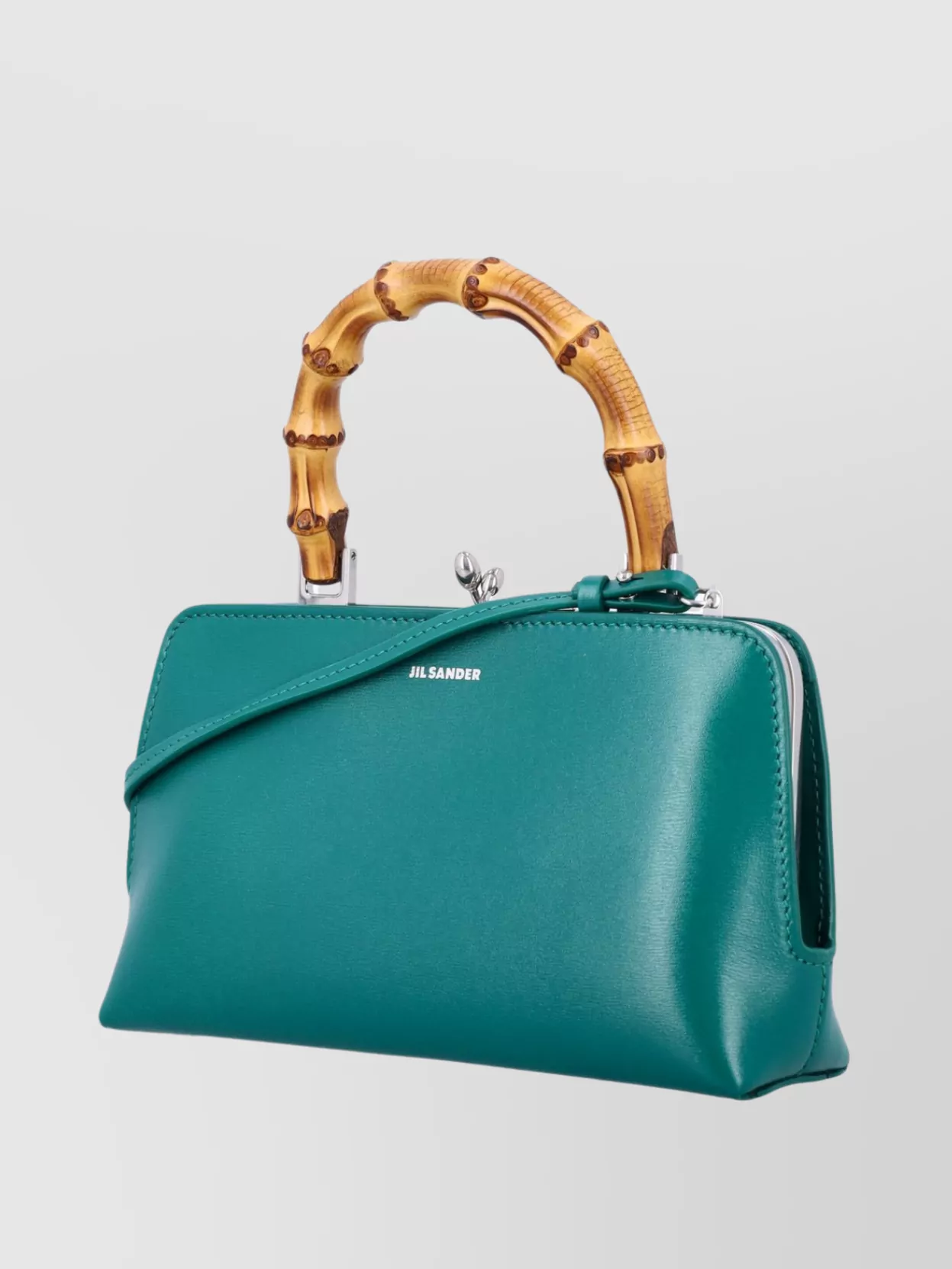 Jil Sander Mini Bamboo Tote Detachable Strap