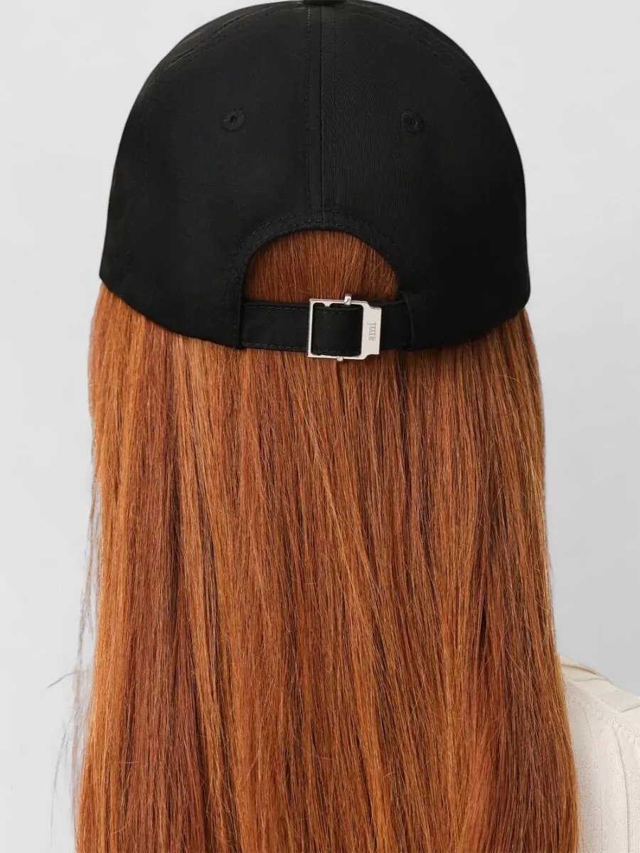 Ami Paris Casual Cap Curved Brim Eyelet Vents