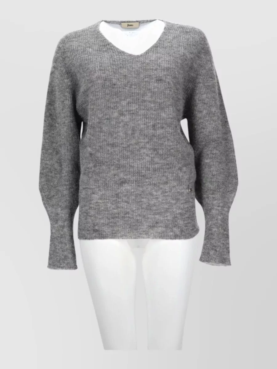 Herno alpaca wool sweatshirt