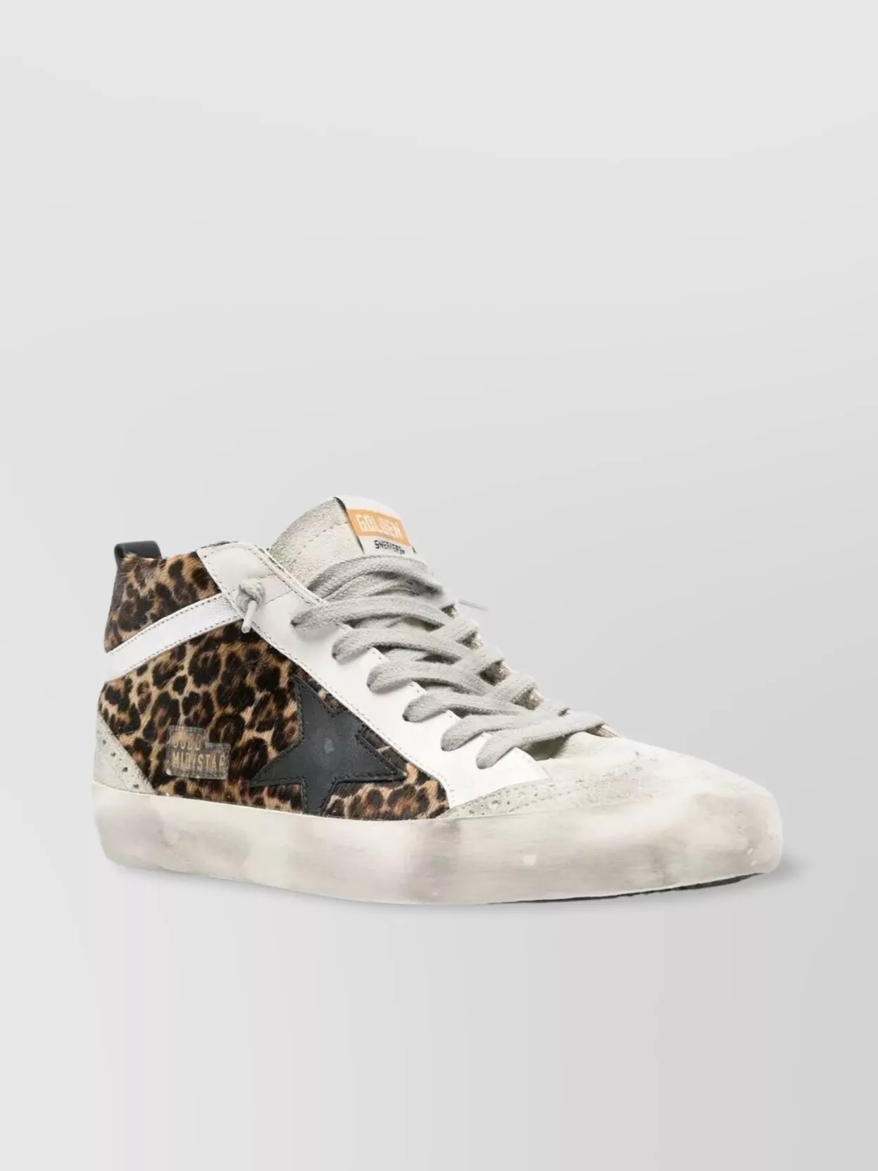 Golden Goose Deluxe Brand Women Mid Star Classic High-top Ponyskin Sneakers