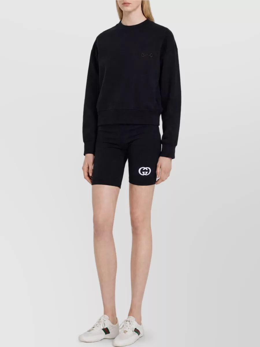 Gucci Cotton Clamp Detail Sweatshirt