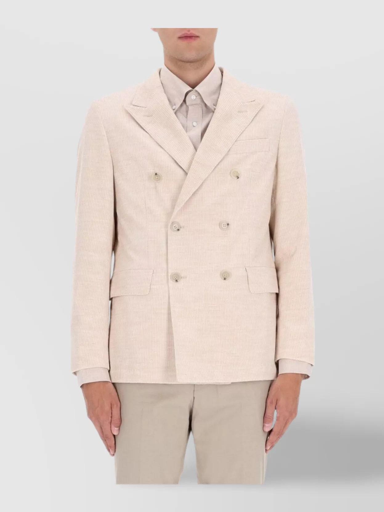 Boss Tailored Double-Breasted Jacket Pockets