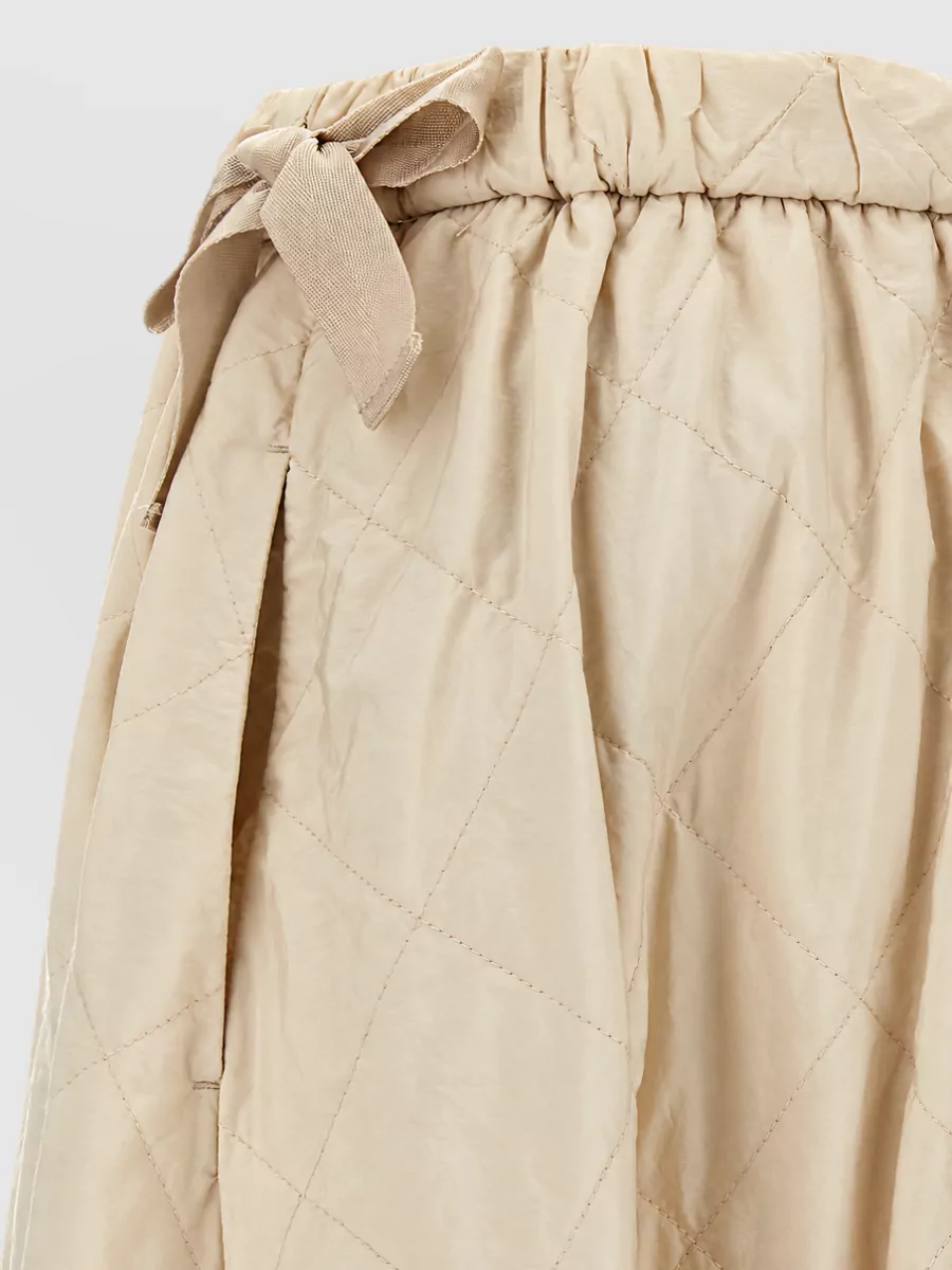 Weekend Max Mara Quilted Midi Skirt