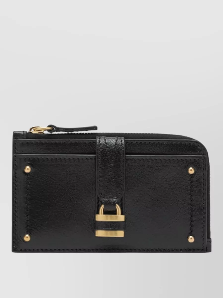 Chloé leather paddington cardholder