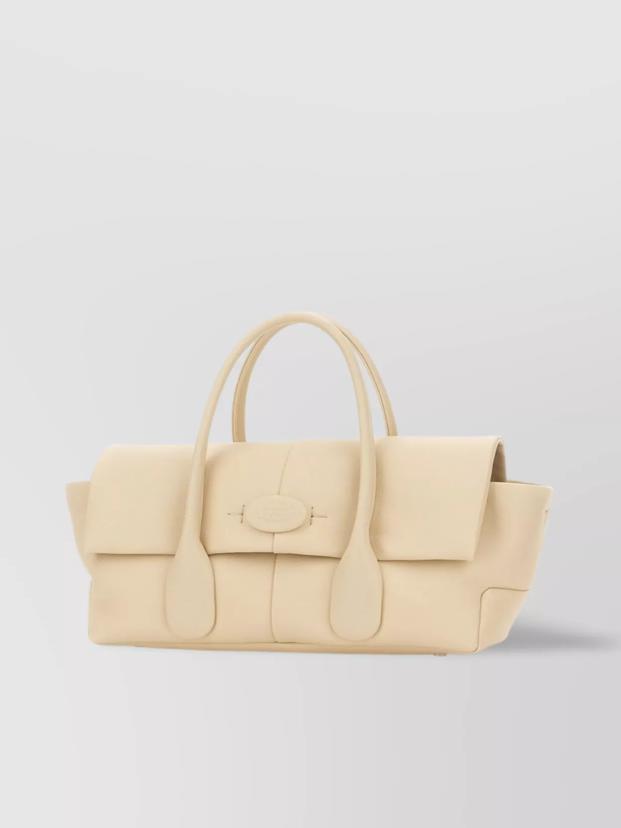 Tod's Sand Leather Di Bag Revers Handbag